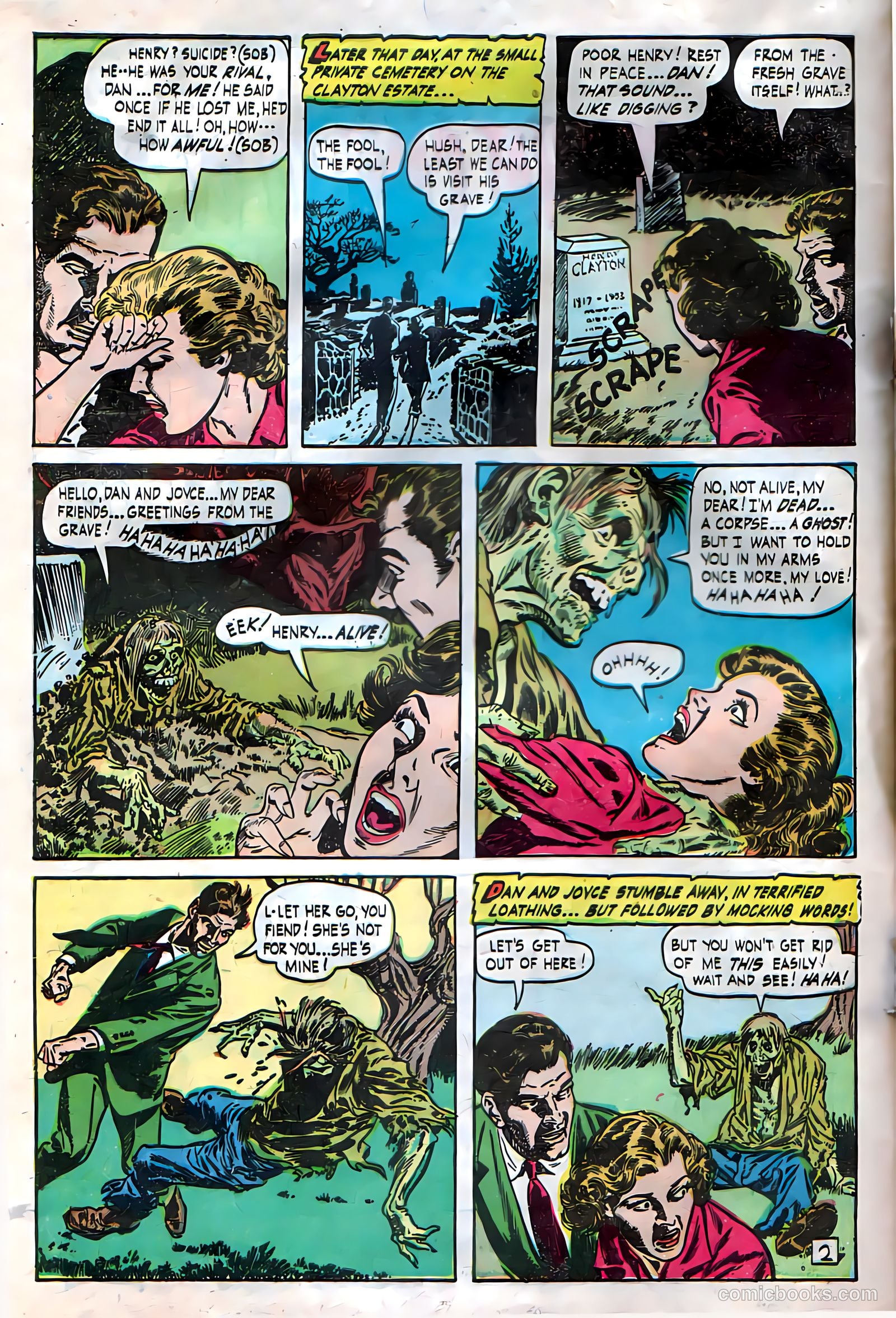 Out of the Shadows #9 (1953) — page 4 of 36