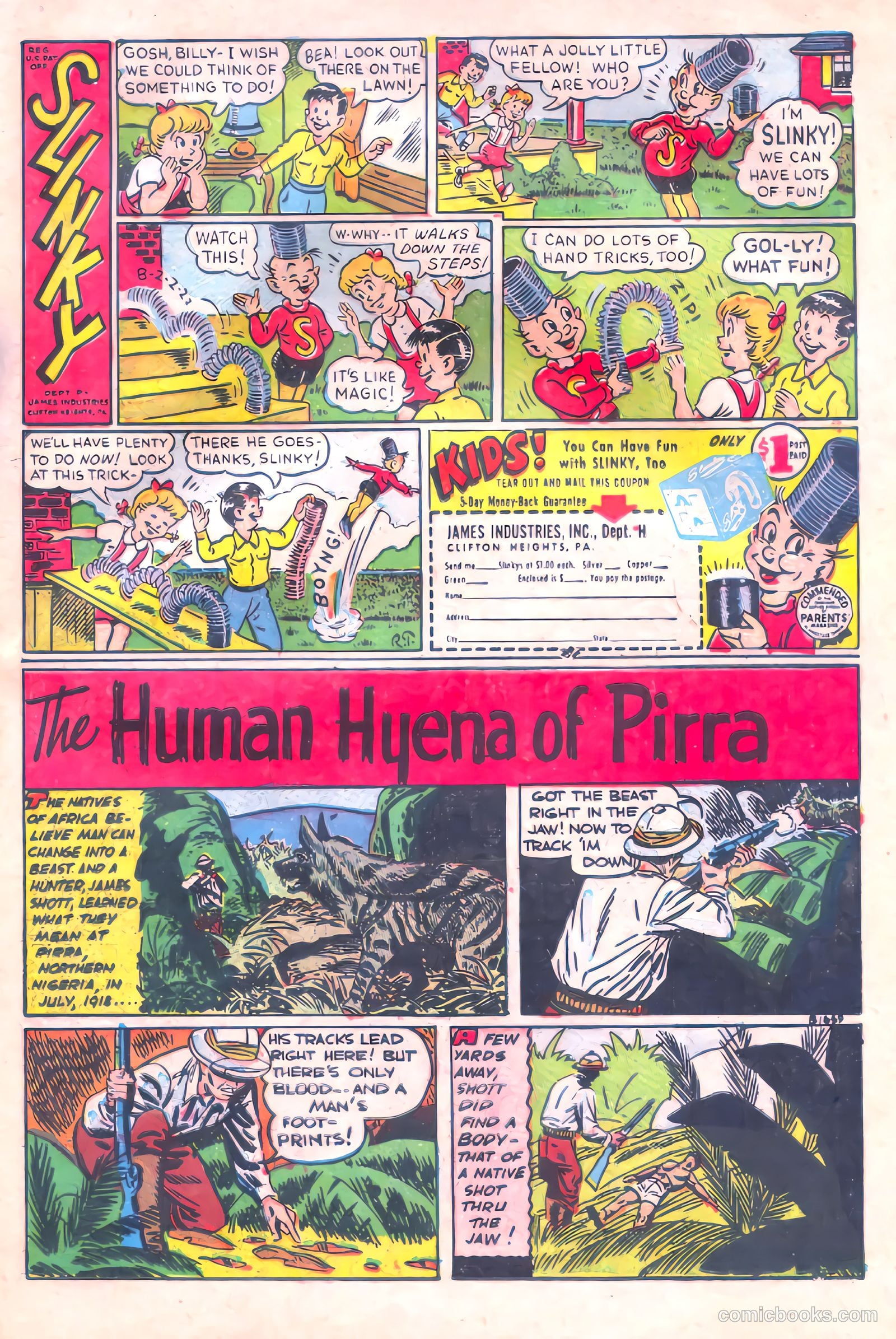 Out of the Shadows #9 (1953) — page 11 of 36