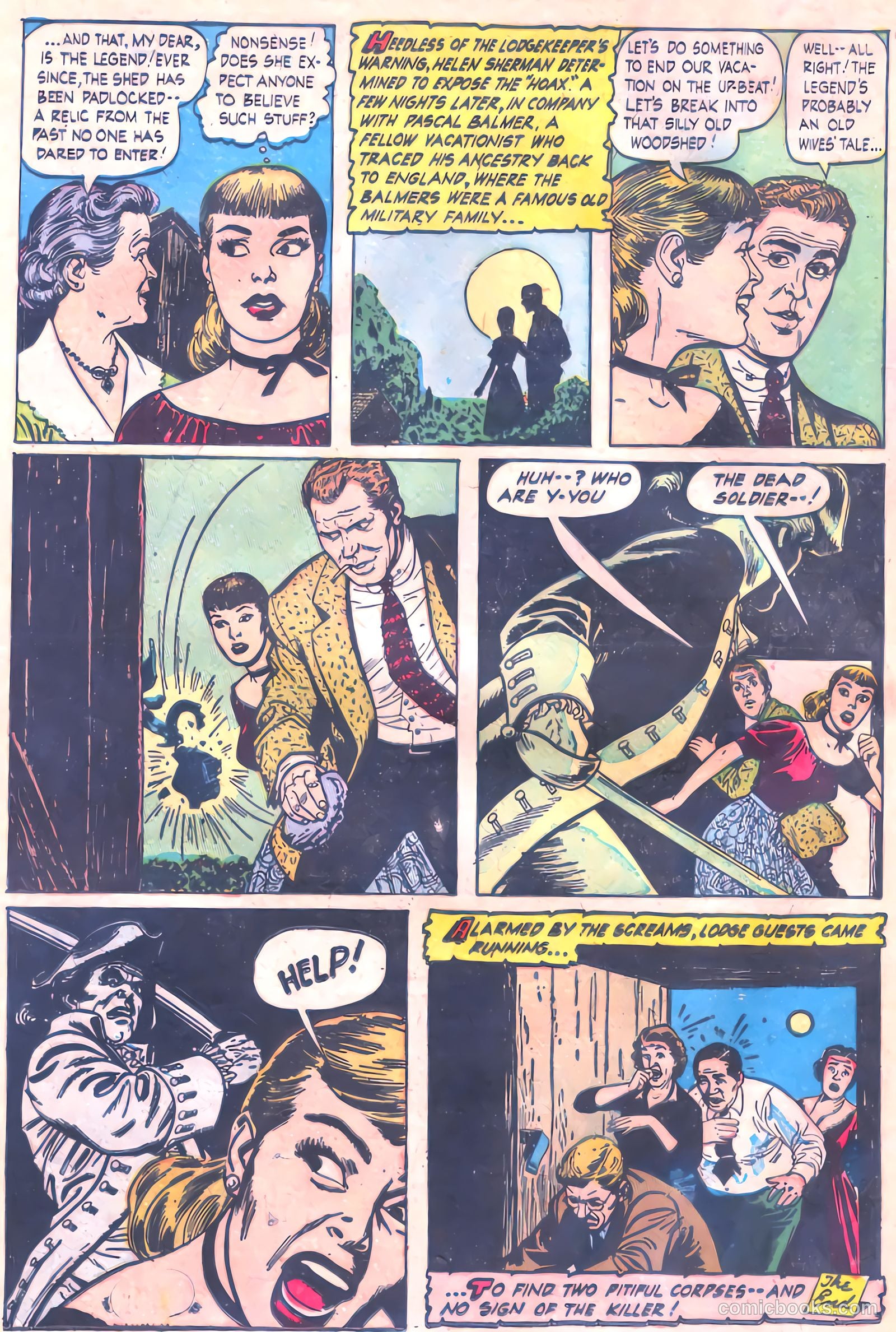 Out of the Shadows #9 (1953) — page 14 of 36