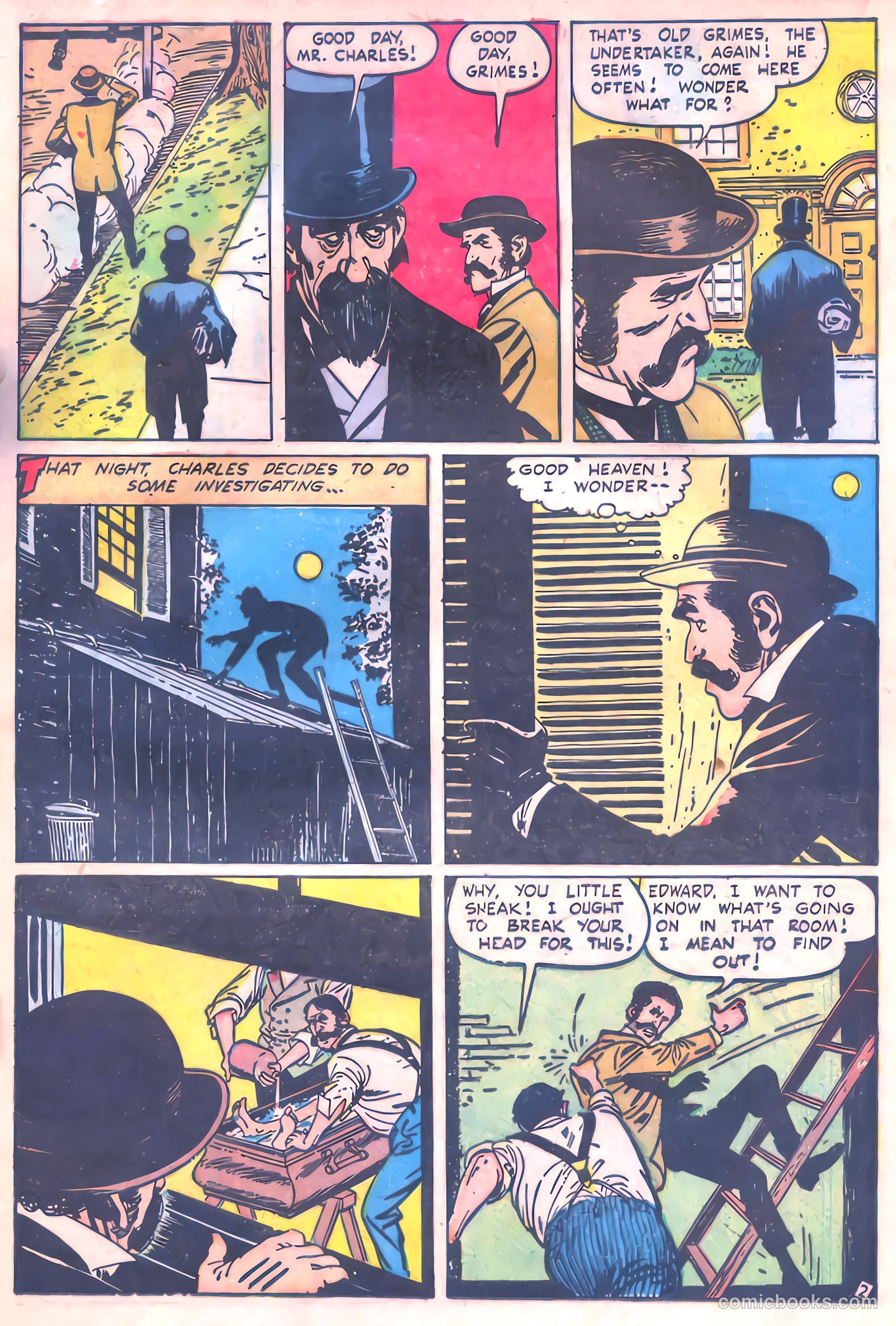Out of the Shadows #9 (1953) — page 17 of 36