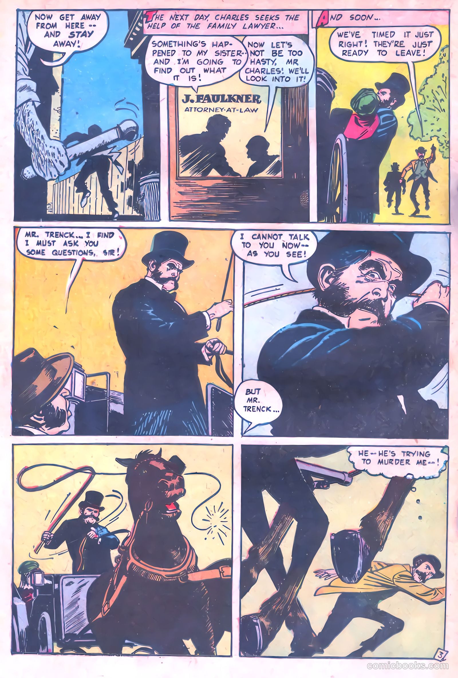 Out of the Shadows #9 (1953) — page 18 of 36
