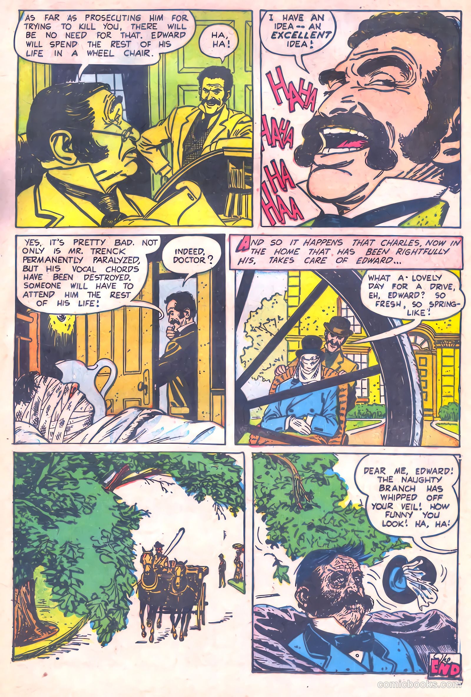 Out of the Shadows #9 (1953) — page 21 of 36