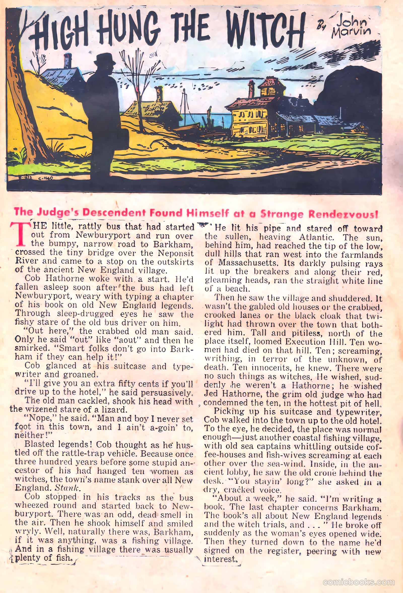 Out of the Shadows #9 (1953) — page 22 of 36