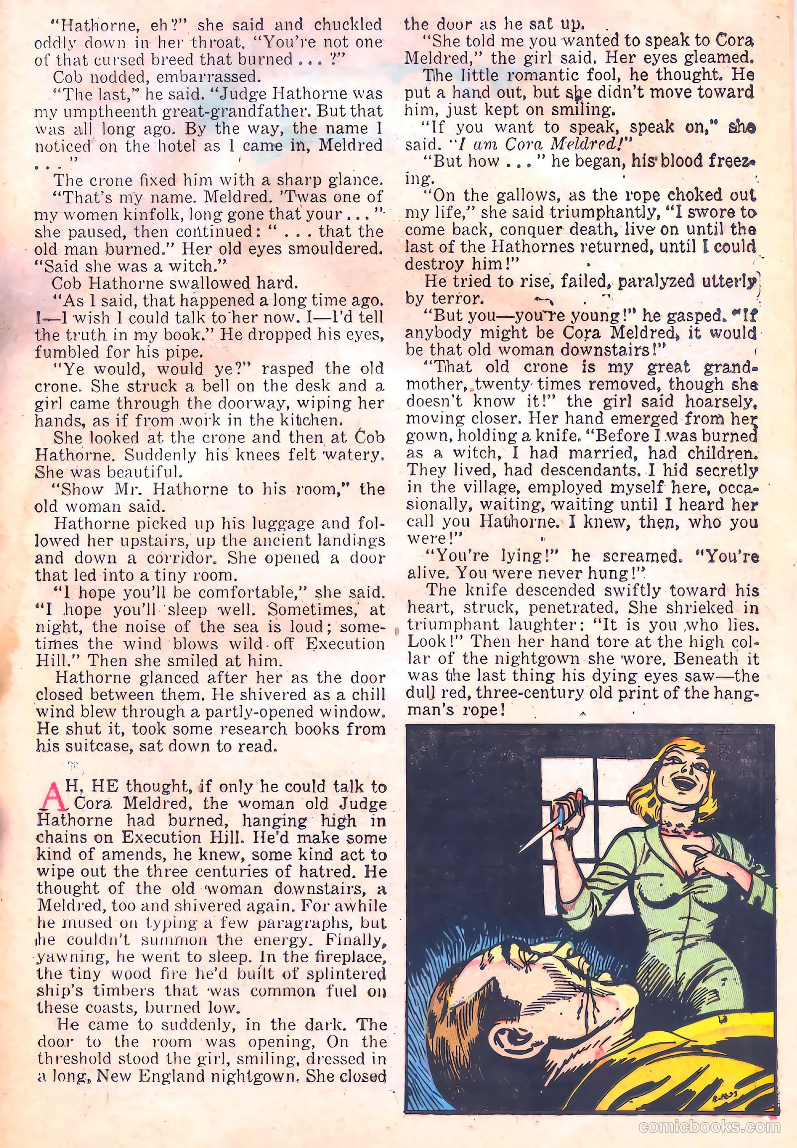 Out of the Shadows #9 (1953) — page 23 of 36