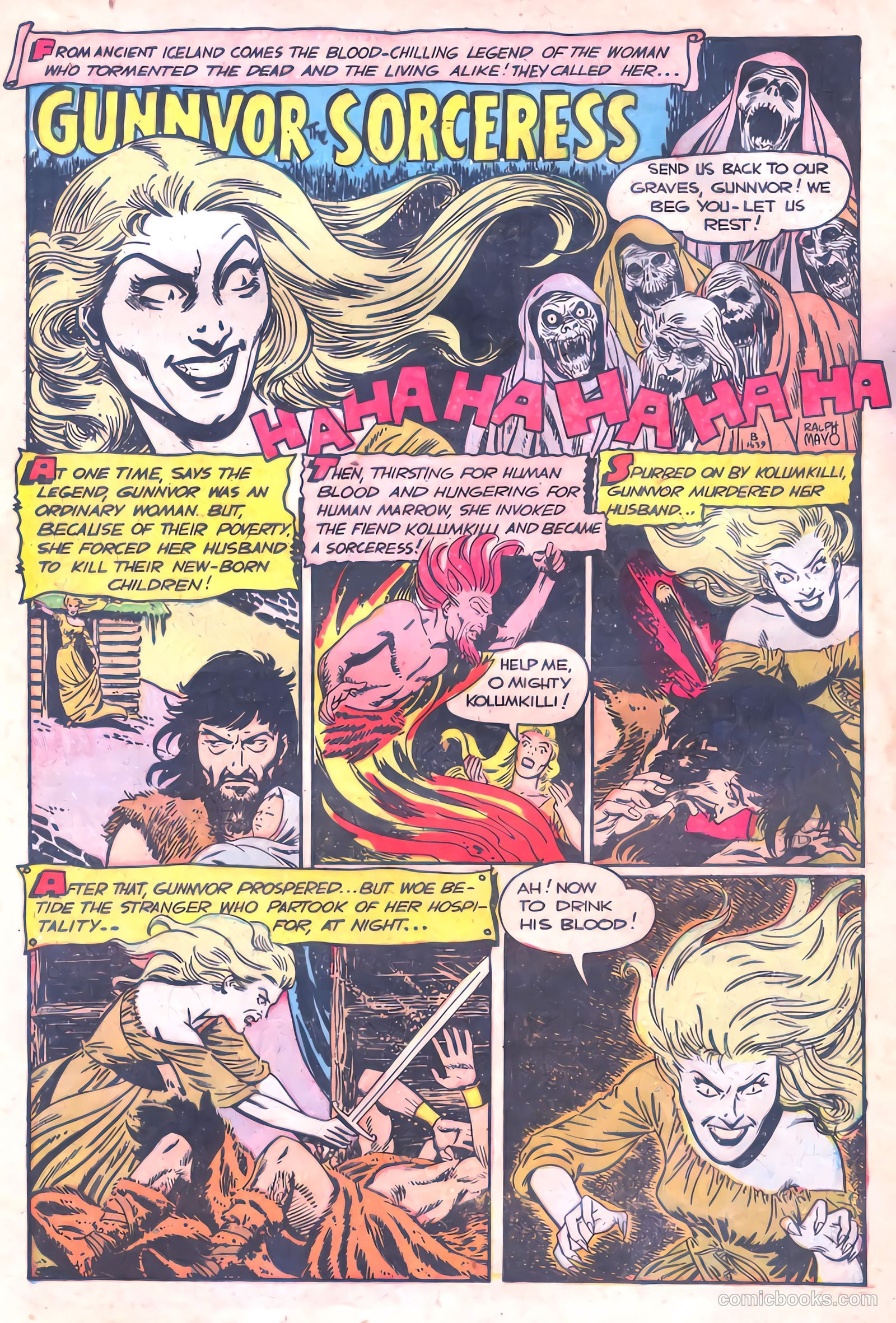 Out of the Shadows #9 (1953) — page 24 of 36