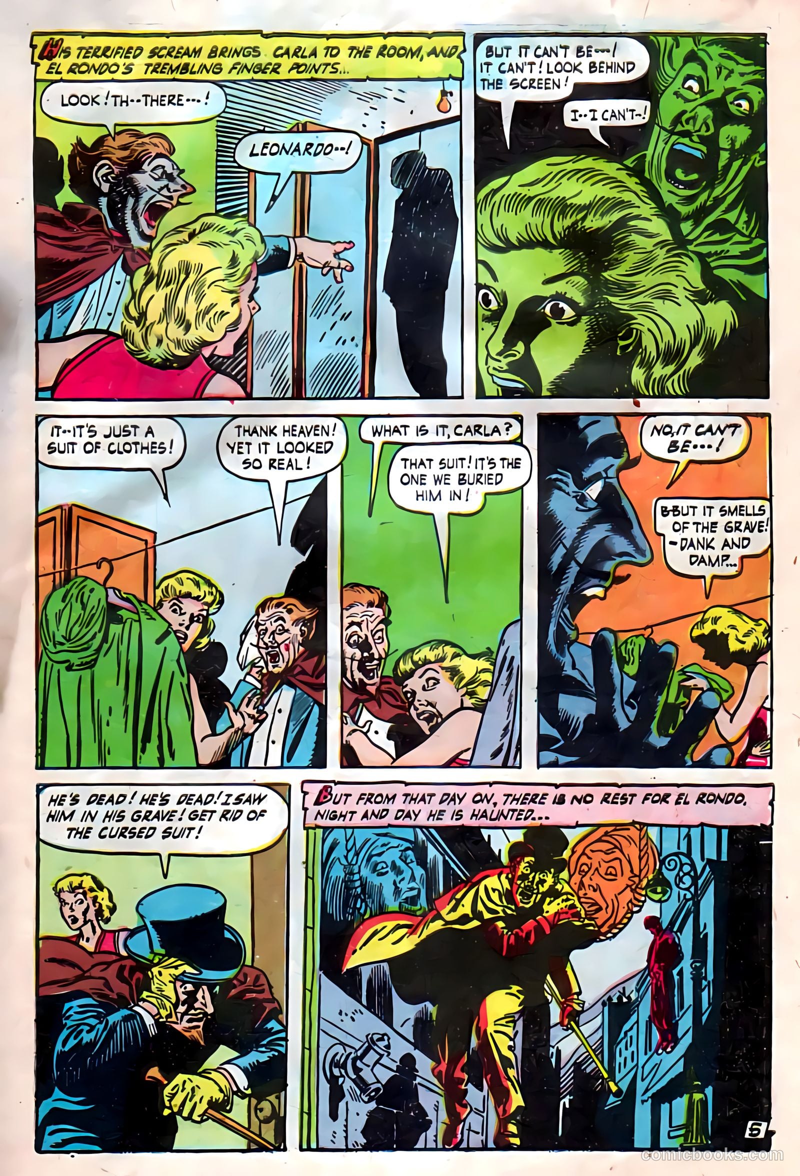 Out of the Shadows #9 (1953) — page 31 of 36