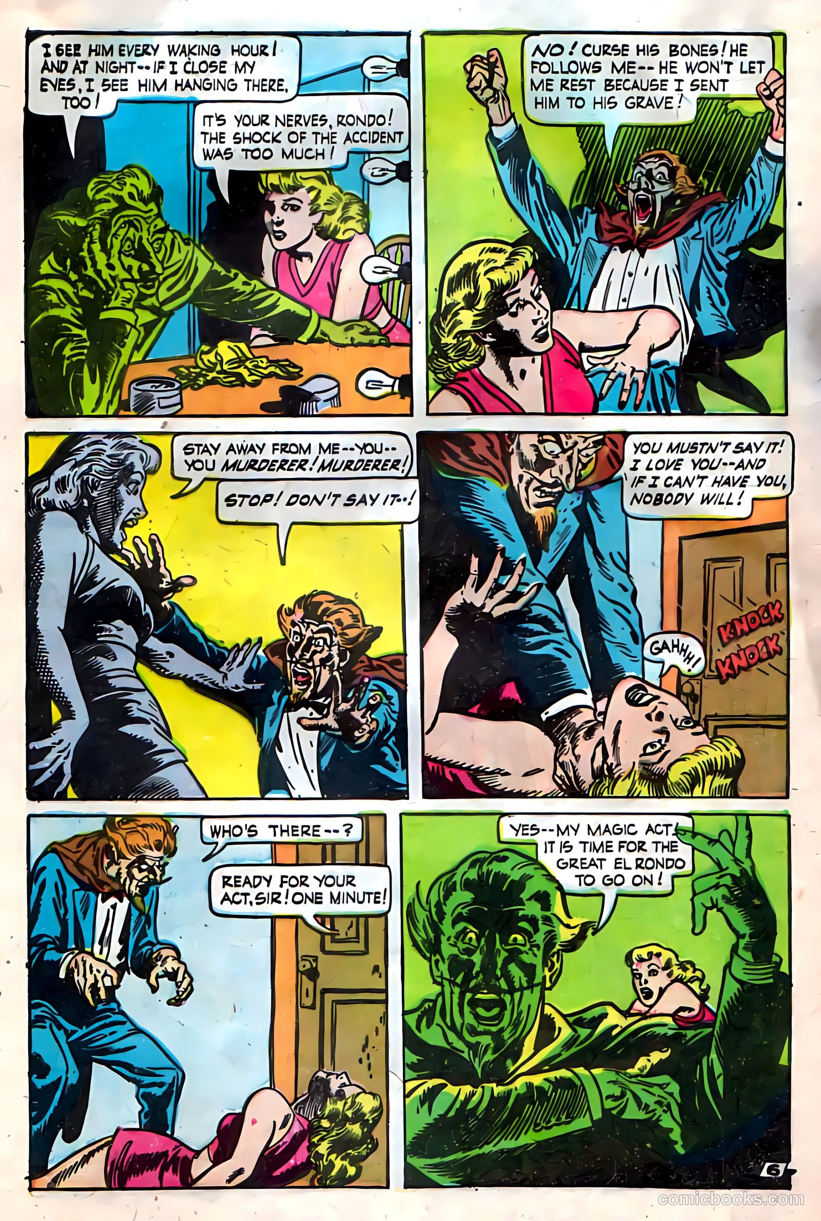 Out of the Shadows #9 (1953) — page 32 of 36