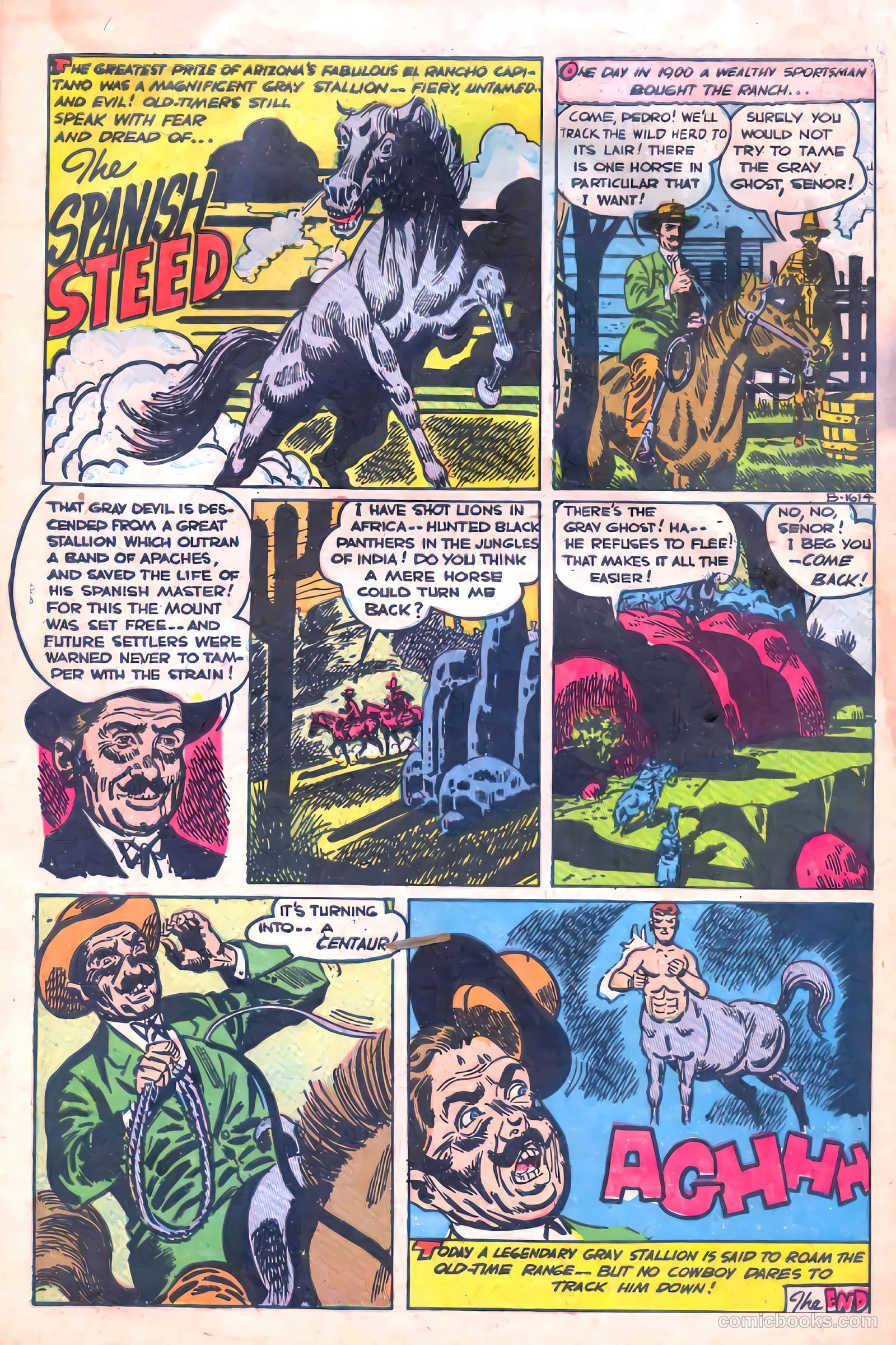 Out of the Shadows #9 (1953) — page 34 of 36