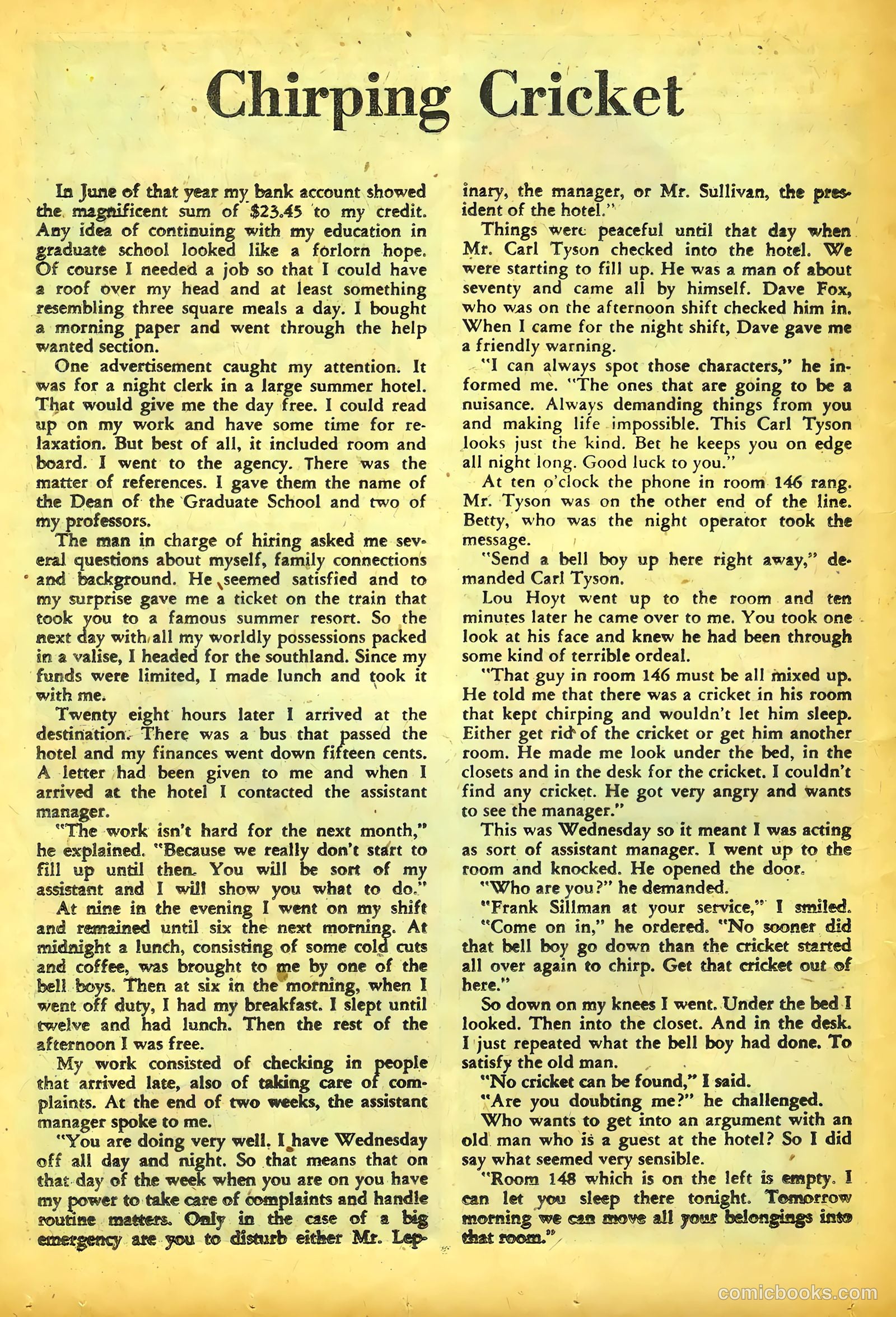 Out of This World #10 (1958) — page 20 of 36