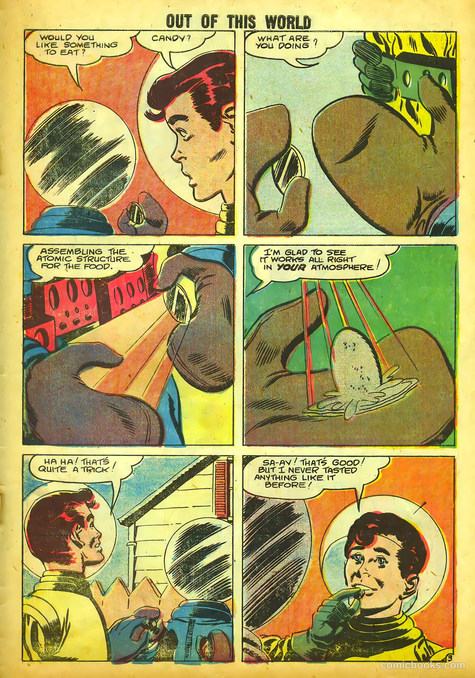 Out of This World #10 (1958) — page 27 of 36