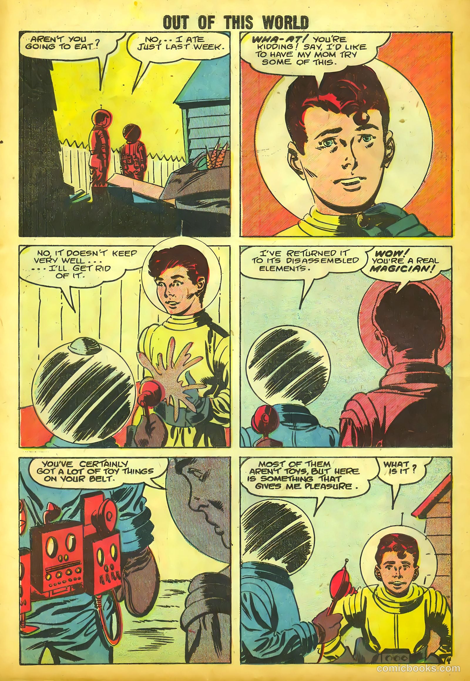 Out of This World #10 (1958) — page 28 of 36