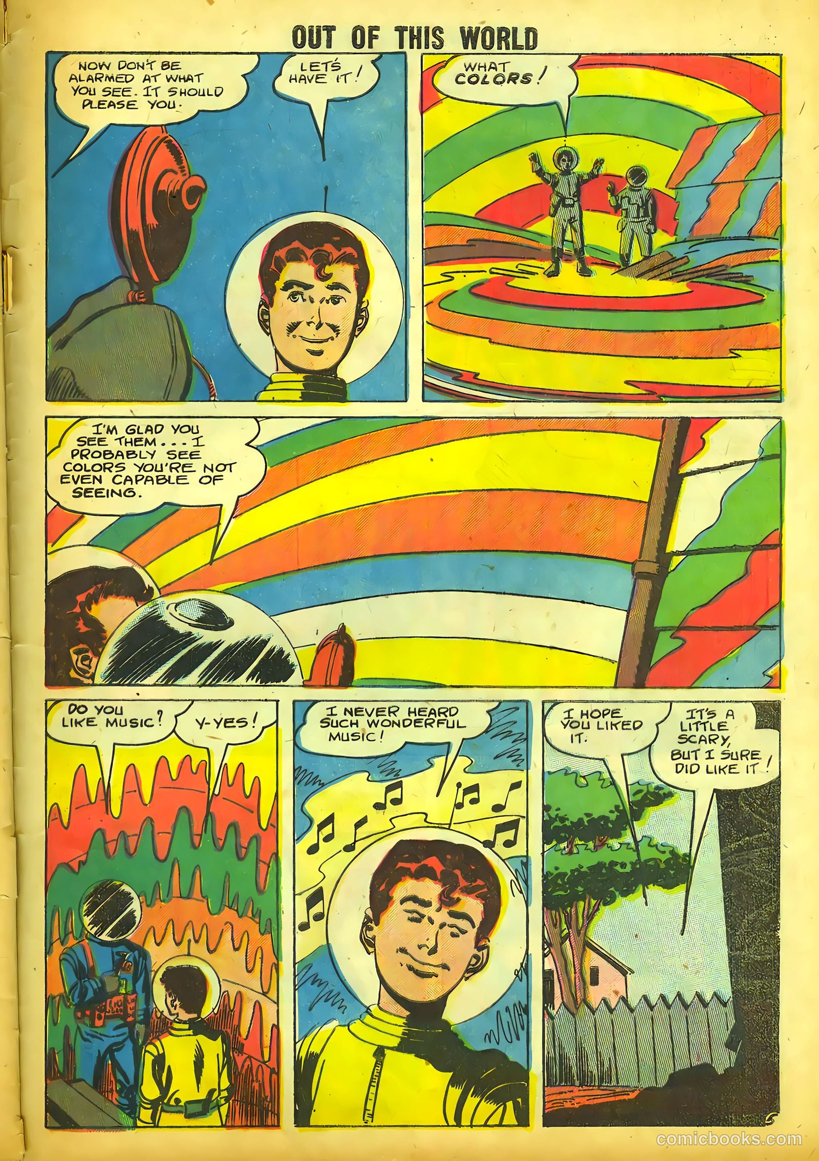 Out of This World #10 (1958) — page 29 of 36