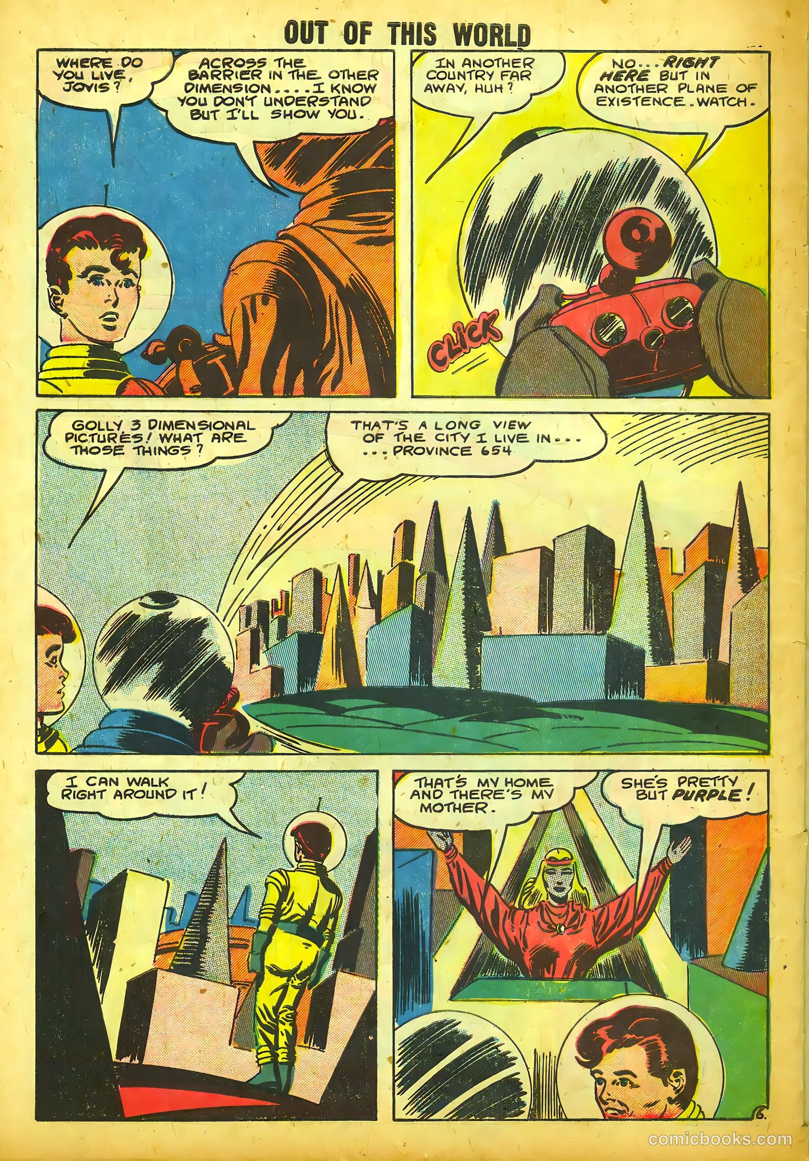 Out of This World #10 (1958) — page 30 of 36