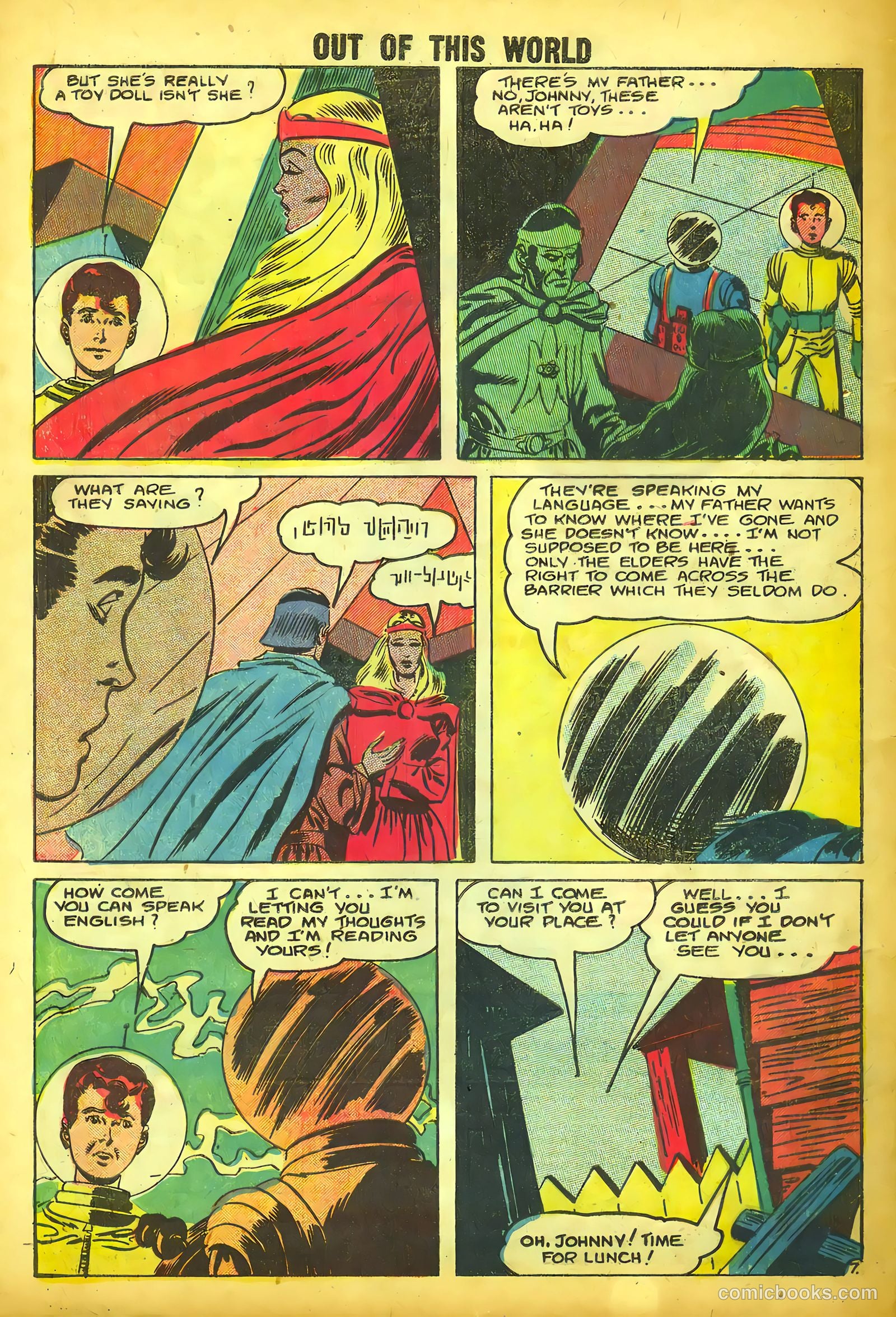 Out of This World #10 (1958) — page 32 of 36
