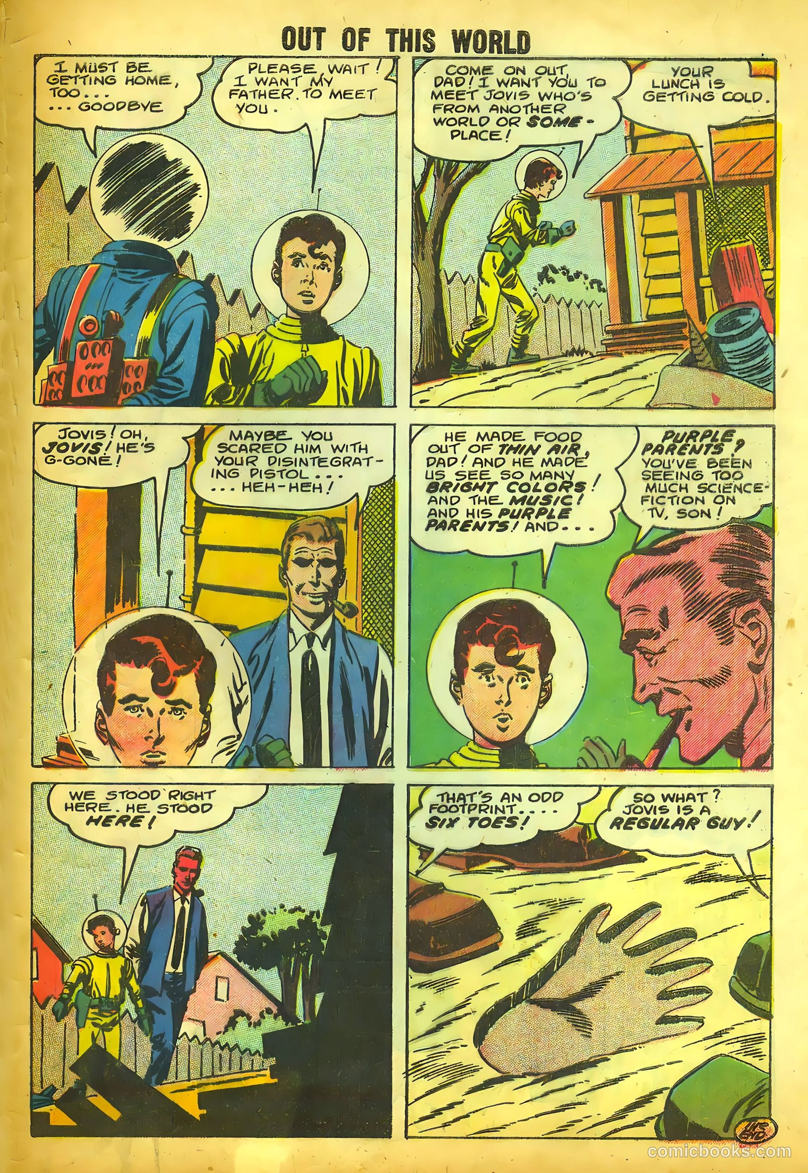 Out of This World #10 (1958) — page 33 of 36