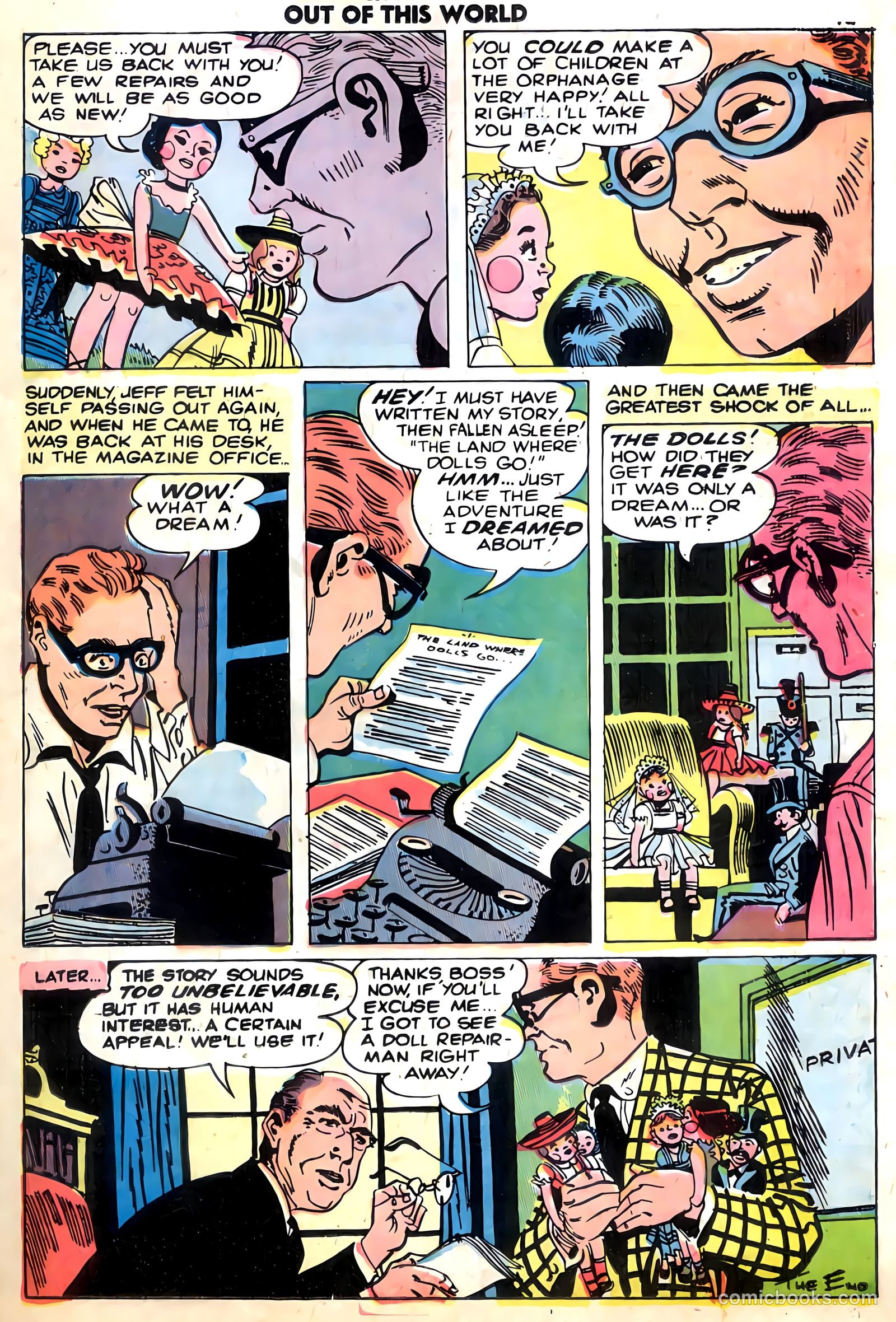 Out of This World #11 (1959) — page 17 of 36