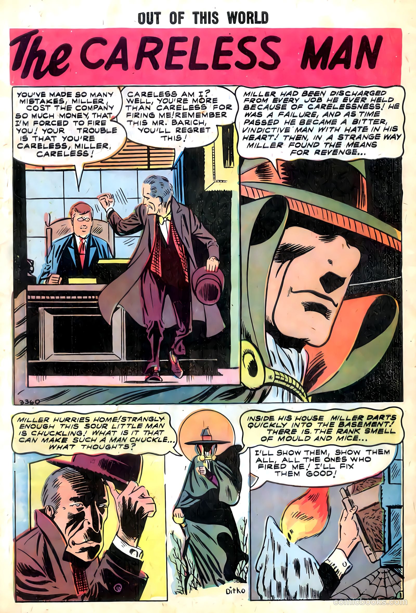 Out of This World #11 (1959) — page 32 of 36