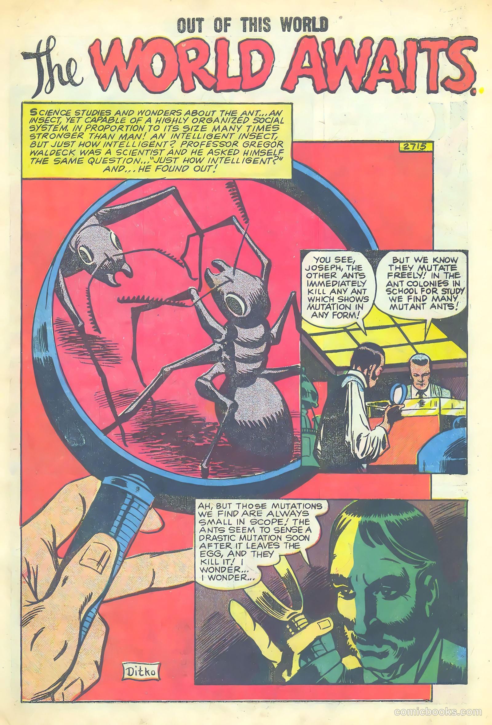 Out of This World #12 (1959) — page 3 of 36