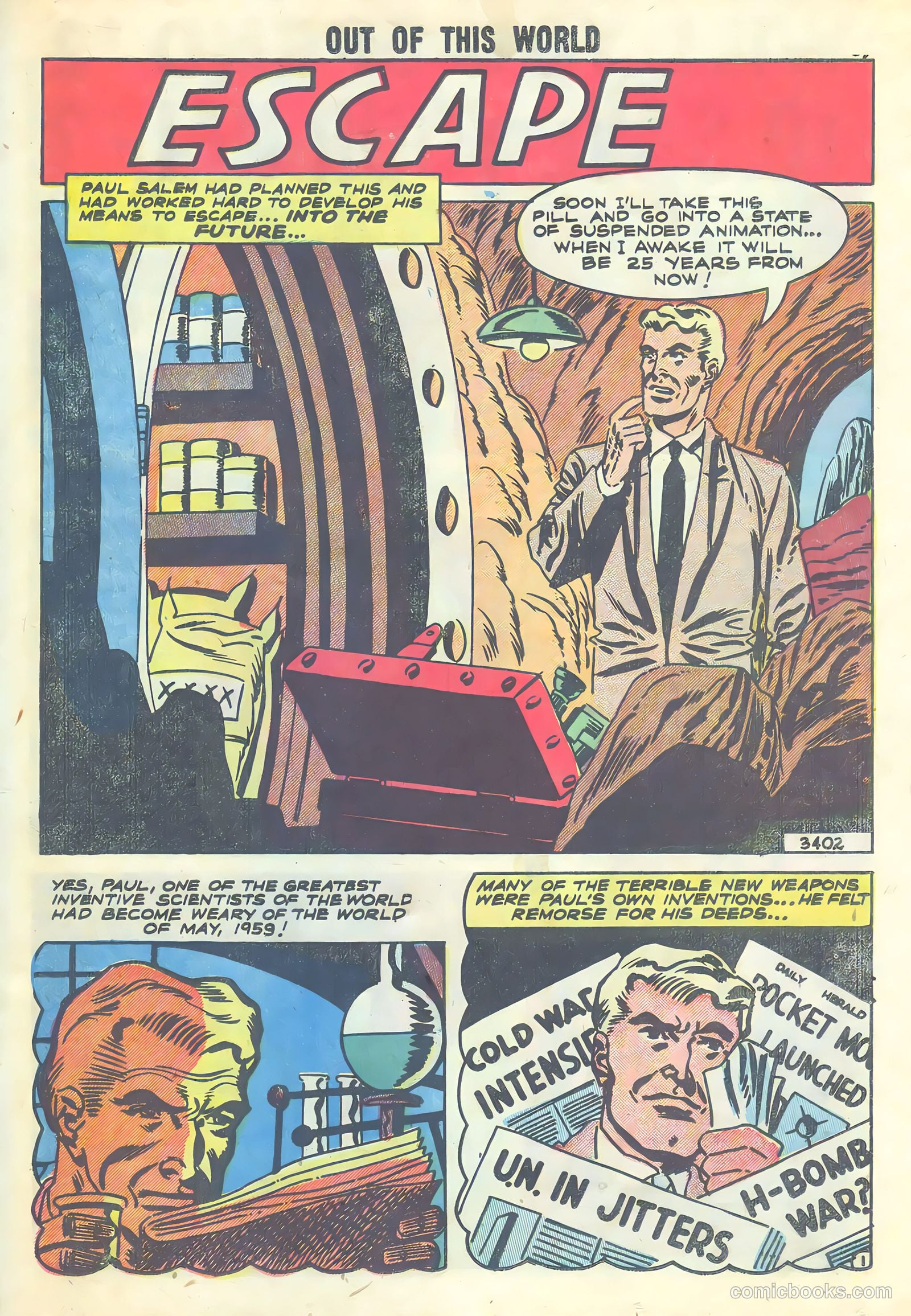 Out of This World #12 (1959) — page 23 of 36