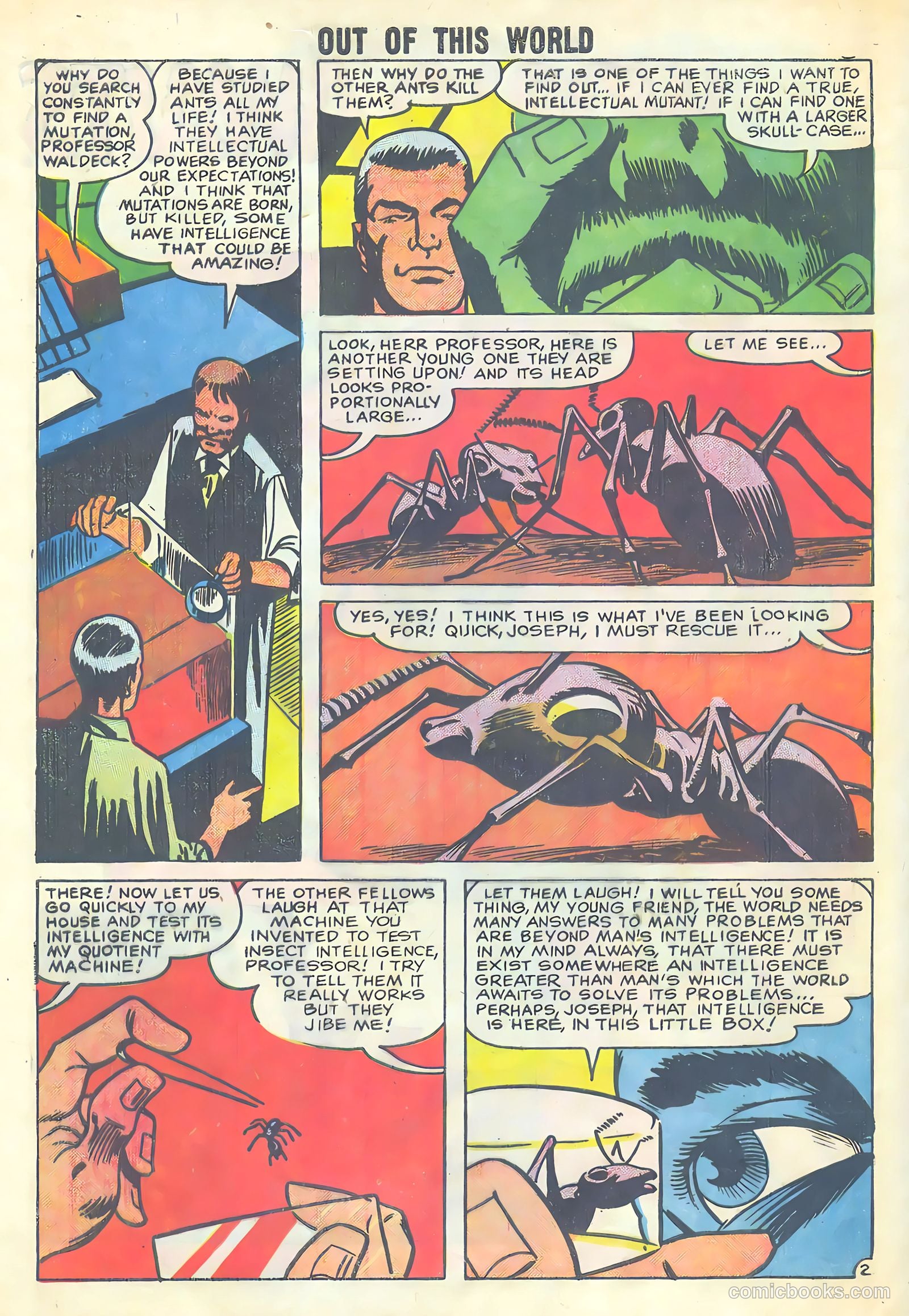 Out of This World #12 (1962) — page 4 of 36