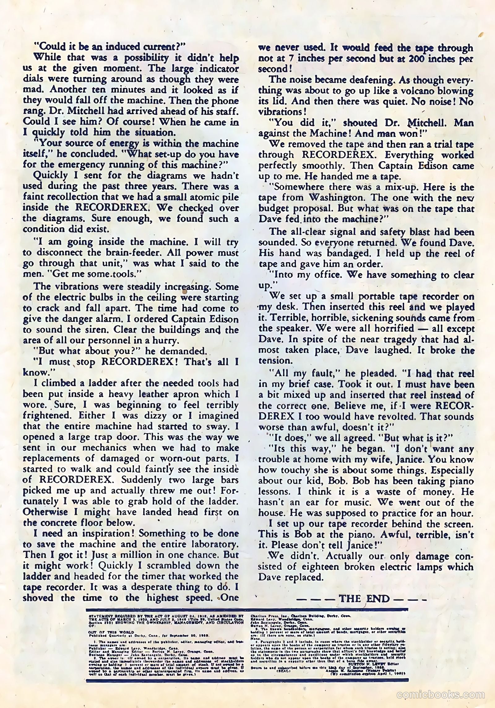 Out of This World #13 (1963) — page 25 of 36