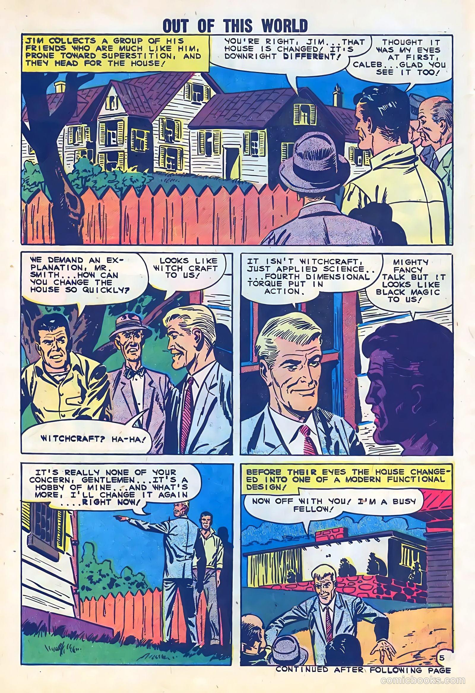 Out of This World #13 (1963) — page 30 of 36