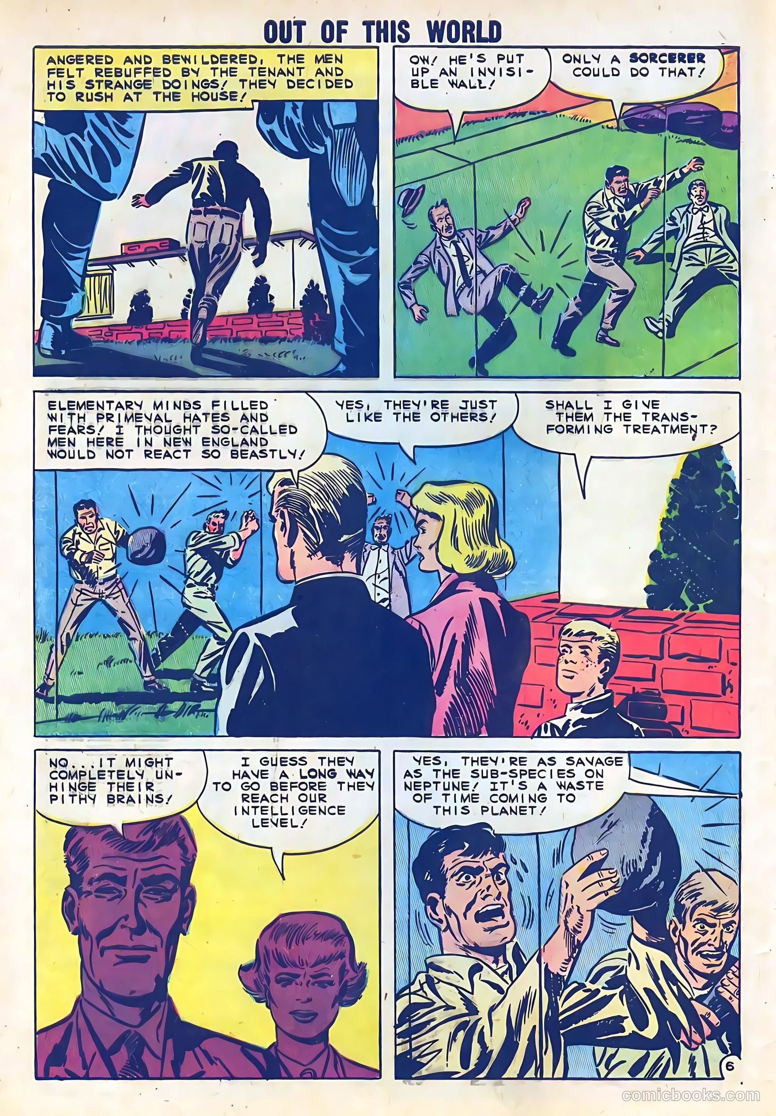 Out of This World #13 (1963) — page 32 of 36