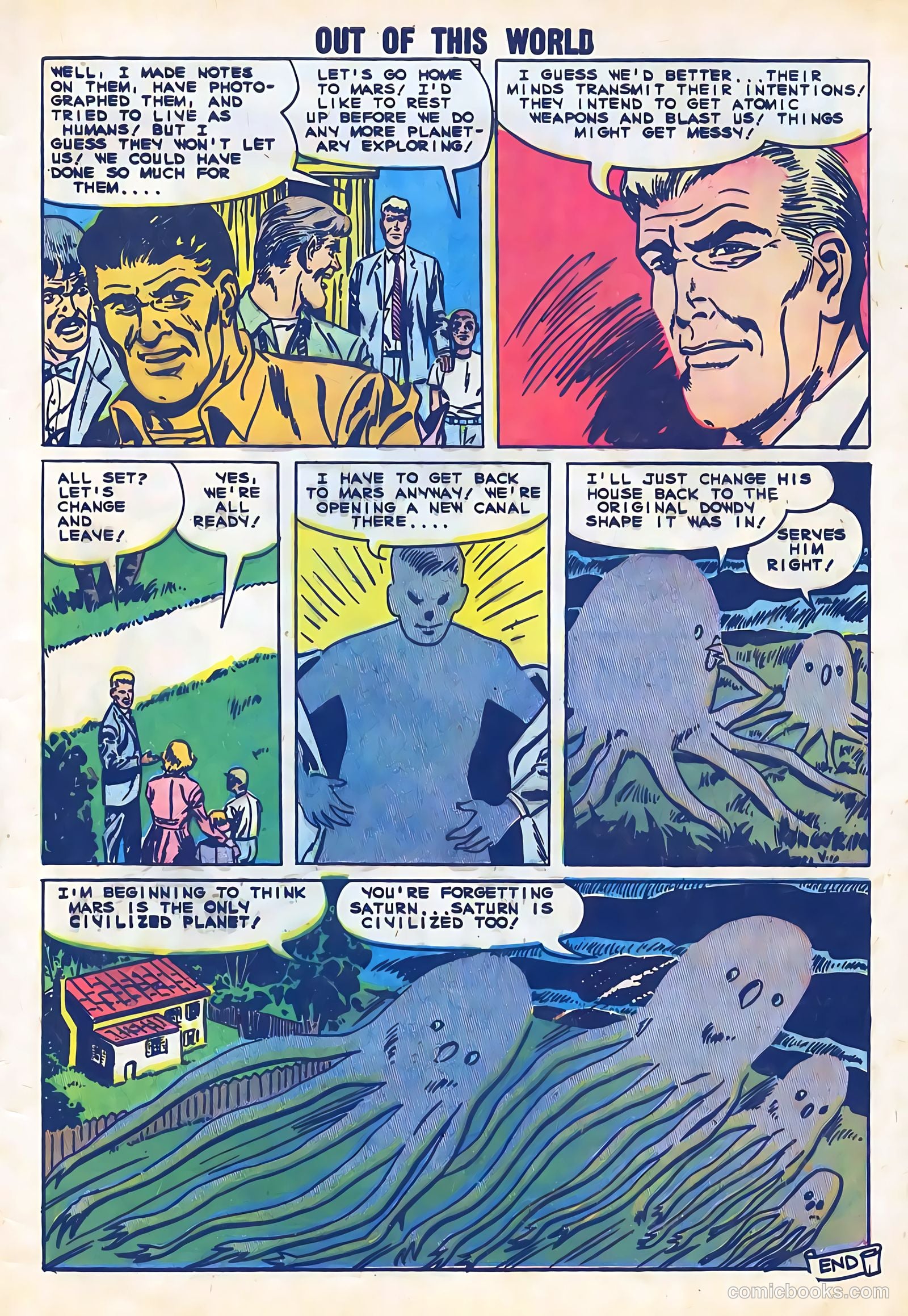 Out of This World #13 (1963) — page 33 of 36
