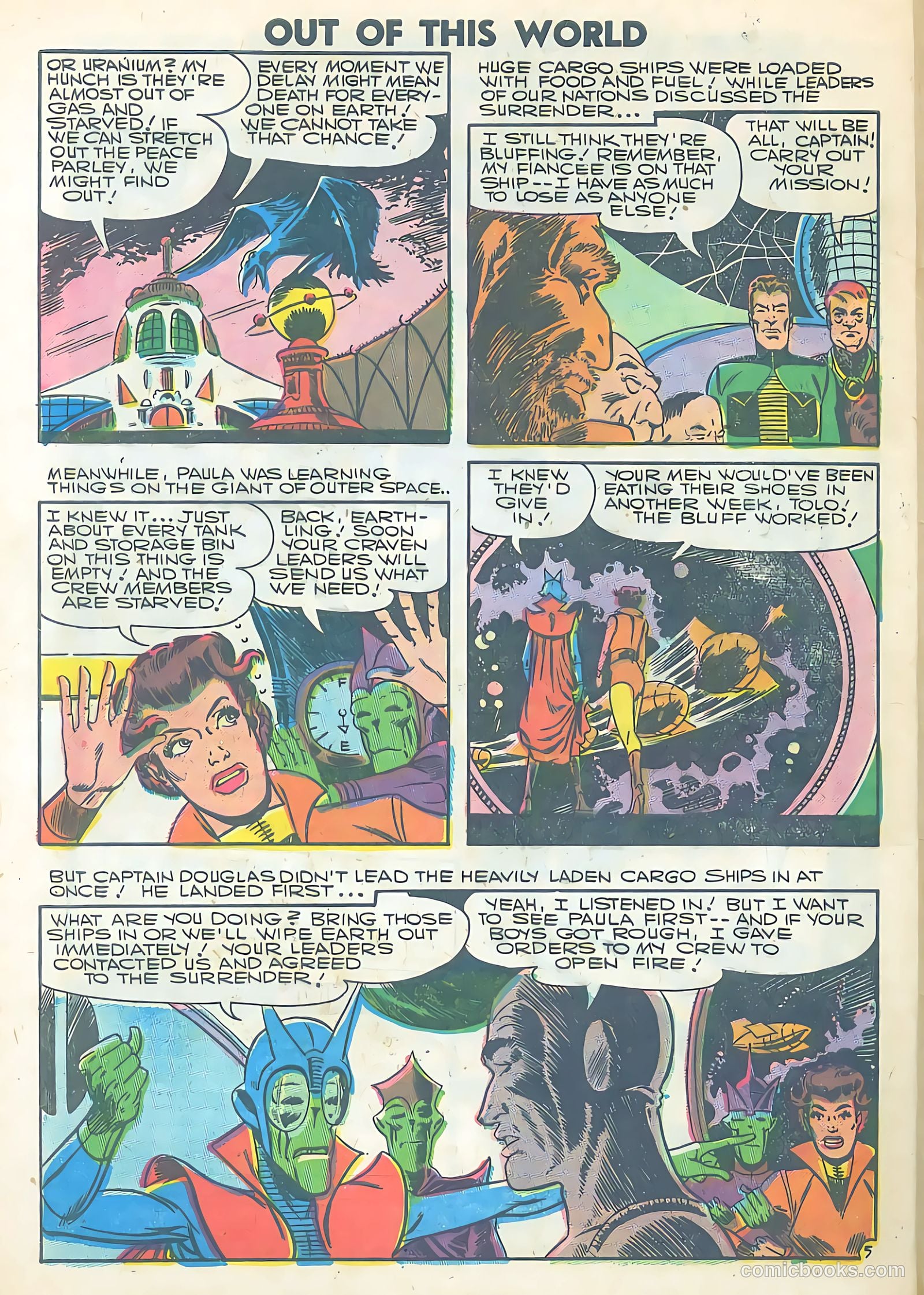 Out of This World #4 (1957) — page 32 of 36
