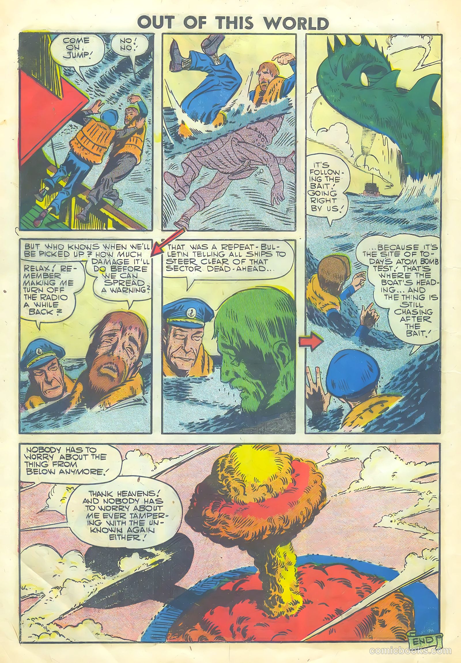 Out of This World #5 (1957) — page 8 of 36
