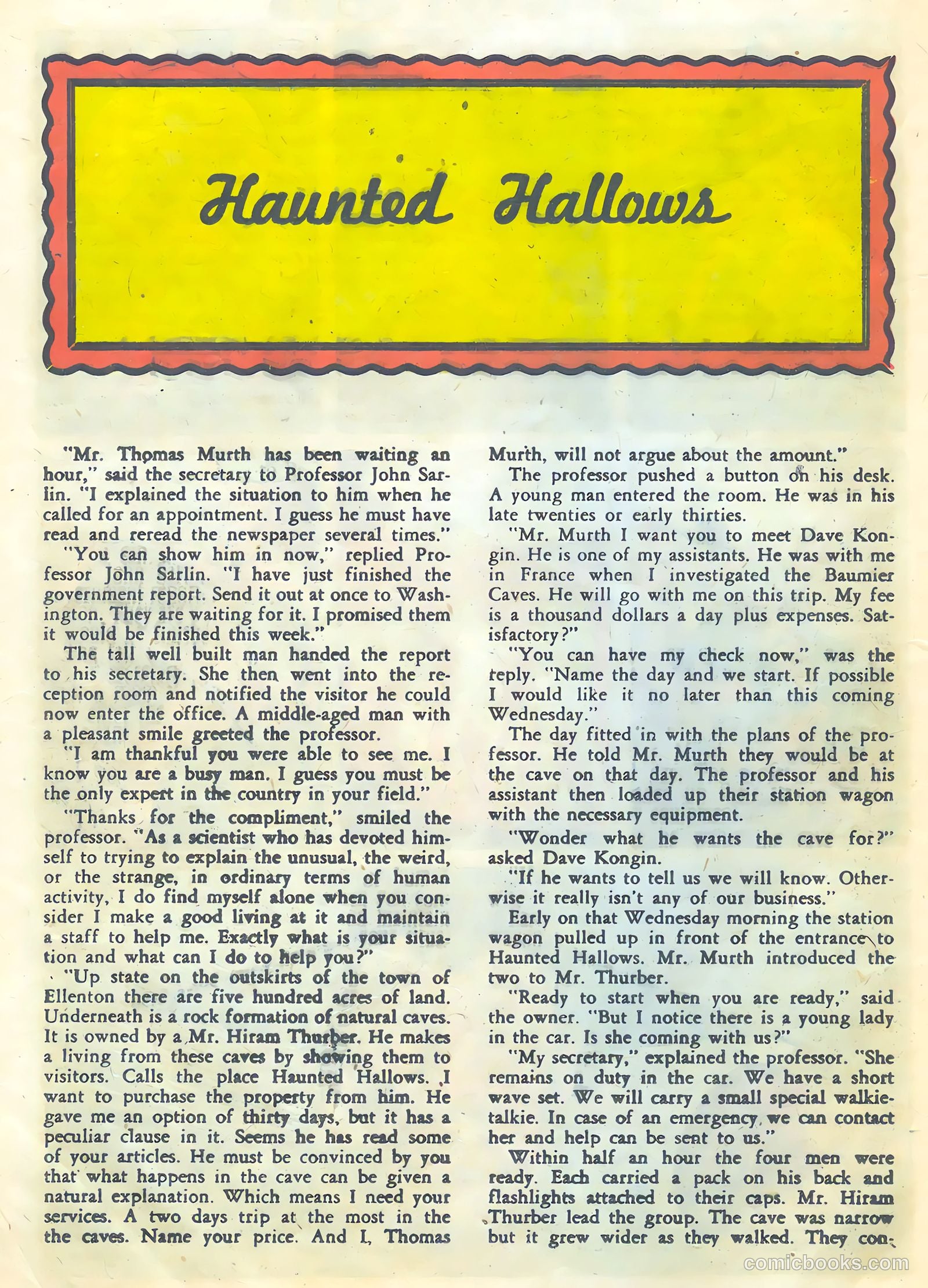 Out of This World #5 (1957) — page 20 of 36