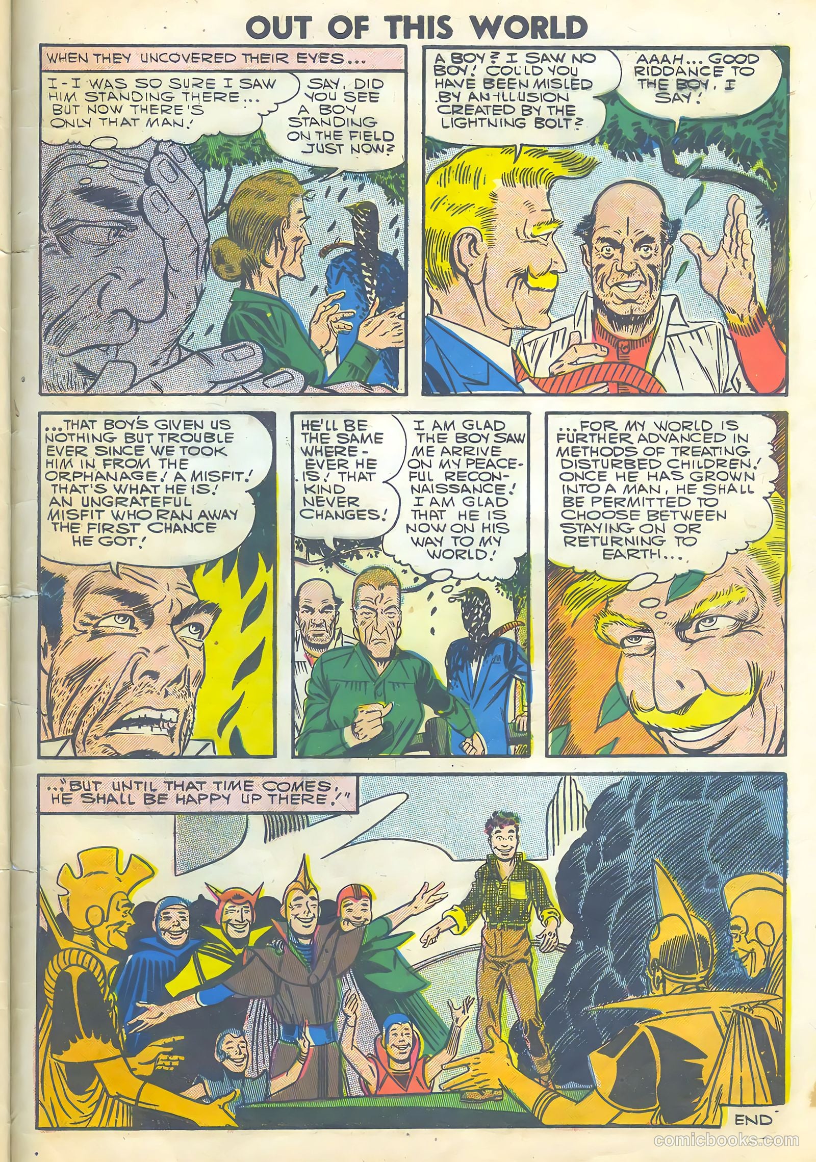 Out of This World #5 (1957) — page 33 of 36