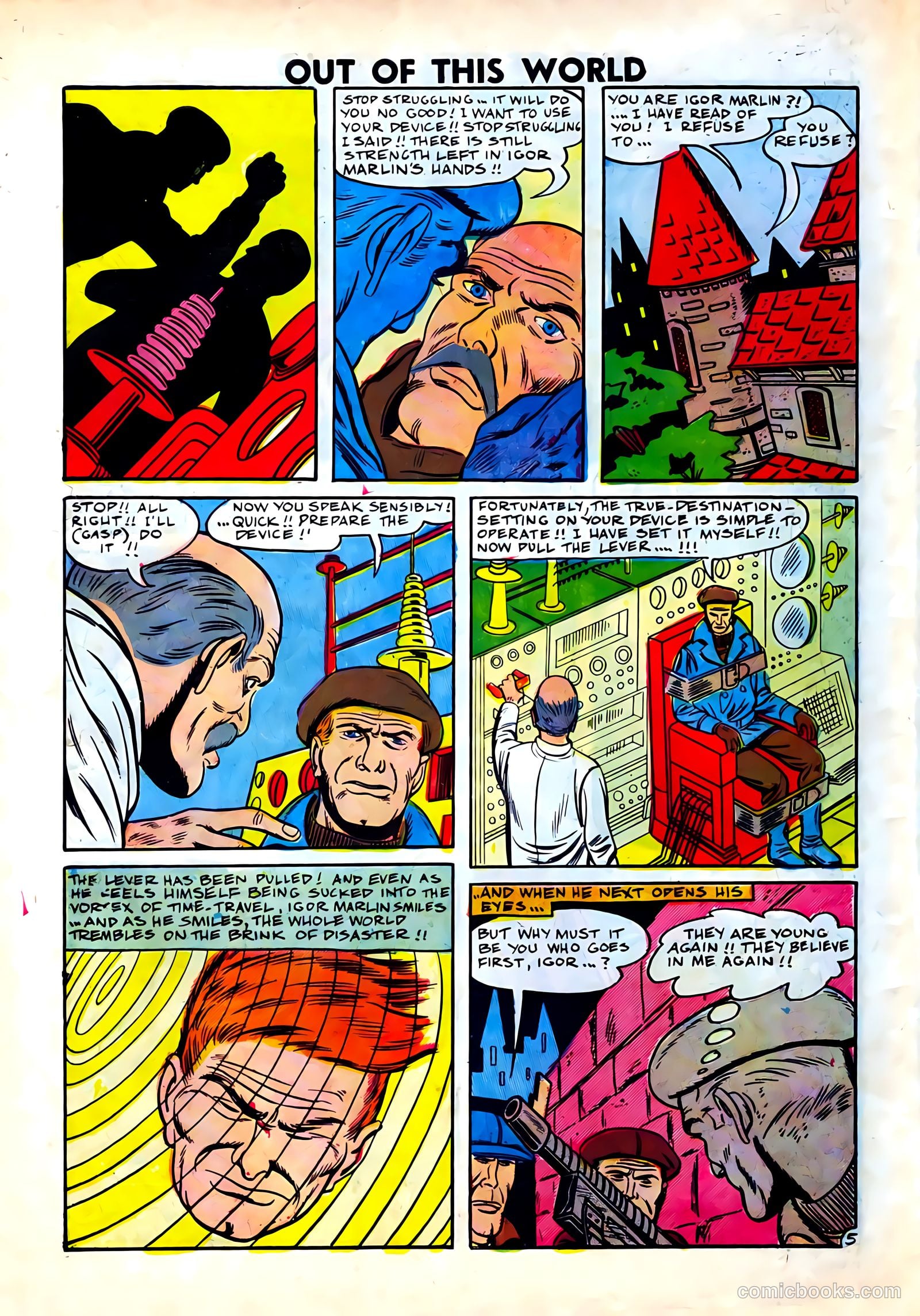 Out of This World #7 (1968) — page 64 of 68