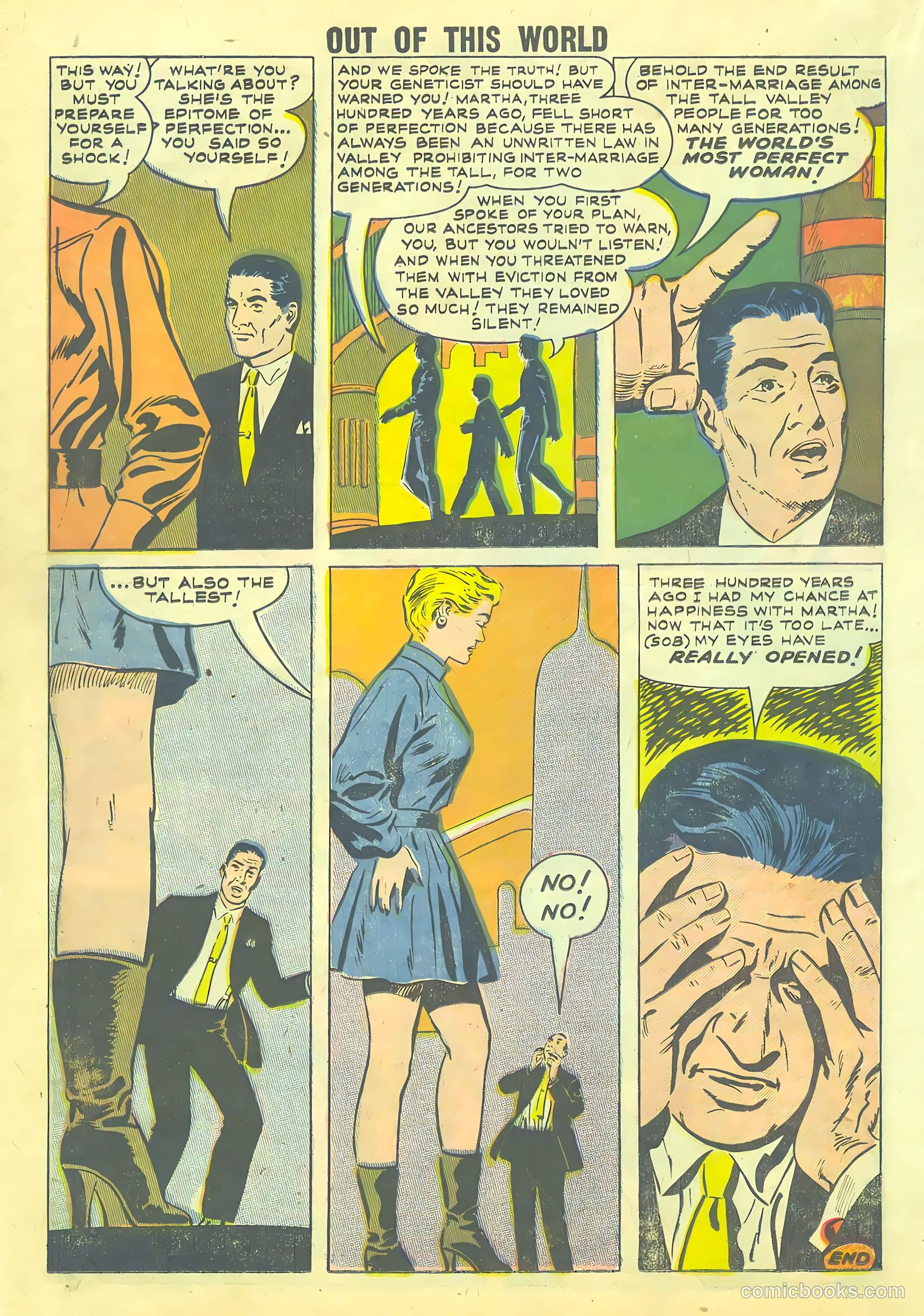 Out of This World #8 (1958) — page 40 of 68