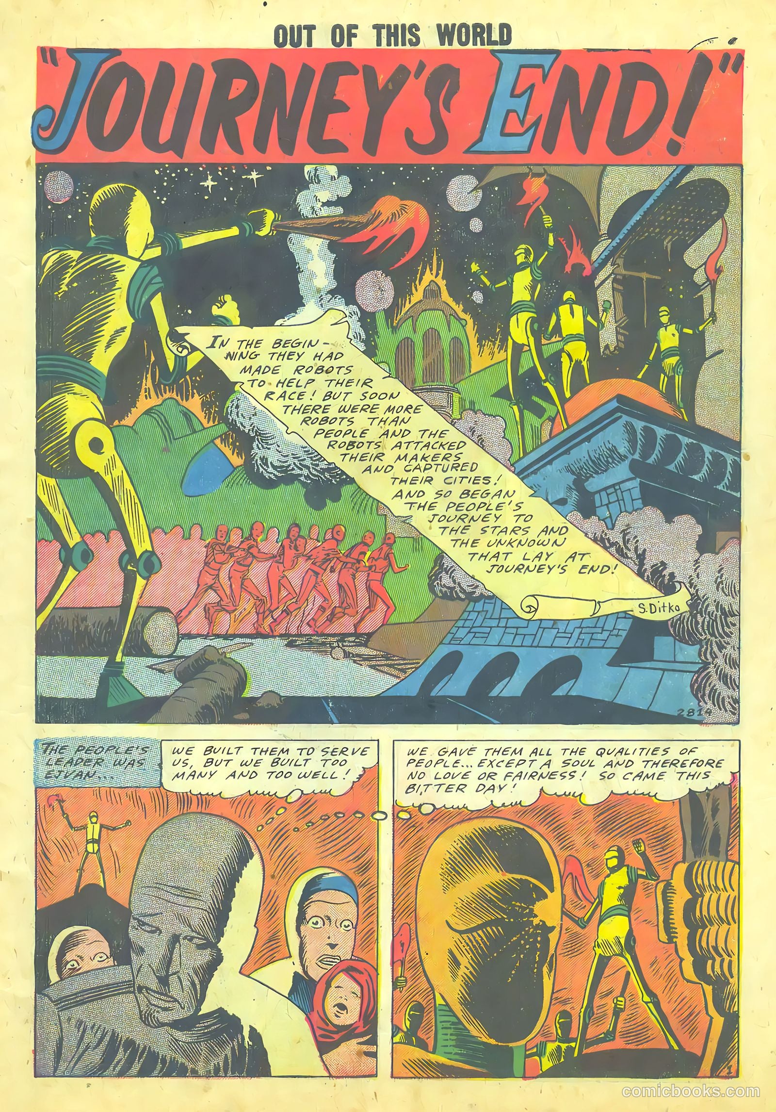 Out of This World #9 (1958) — page 3 of 36