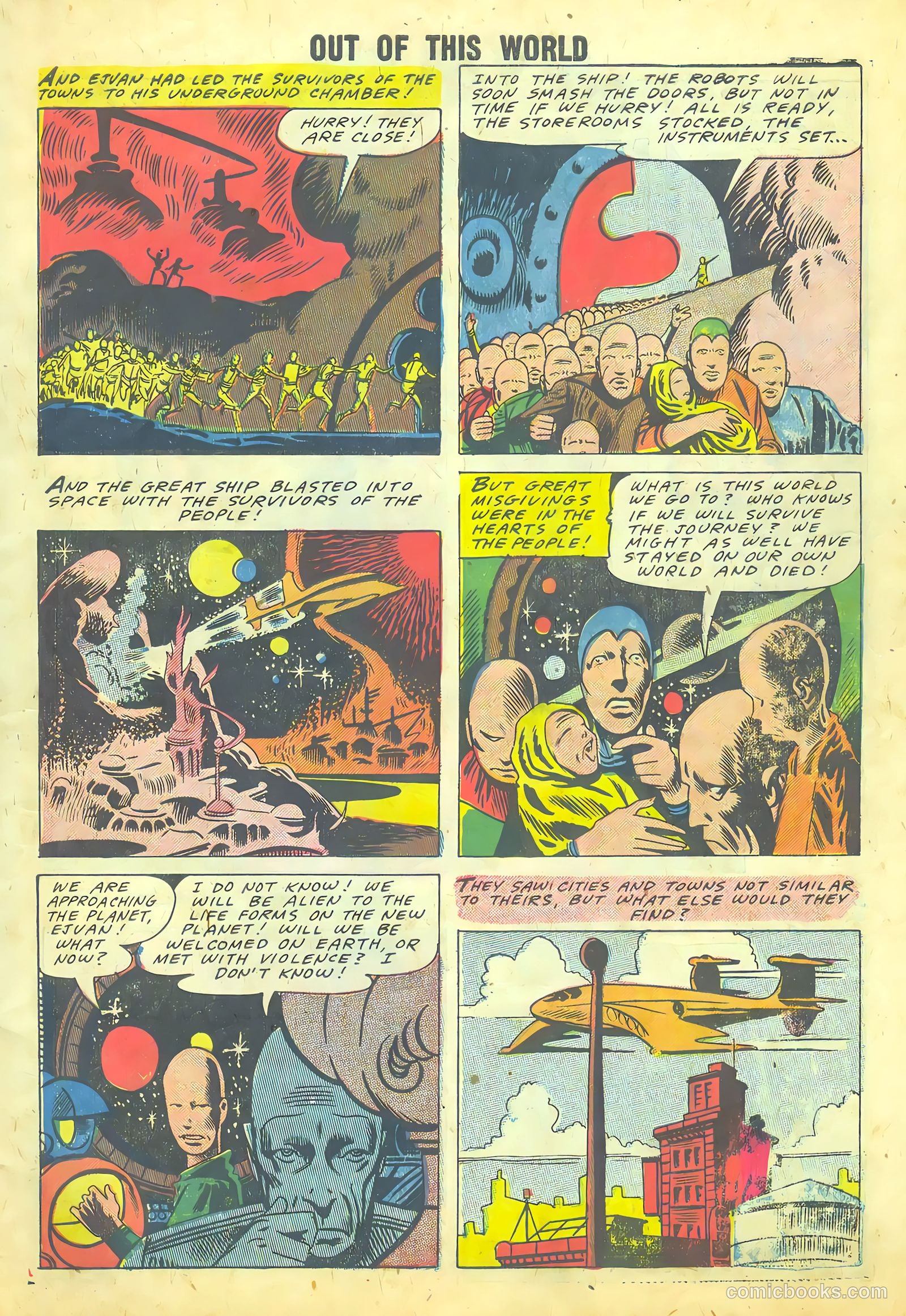 Out of This World #9 (1958) — page 7 of 36
