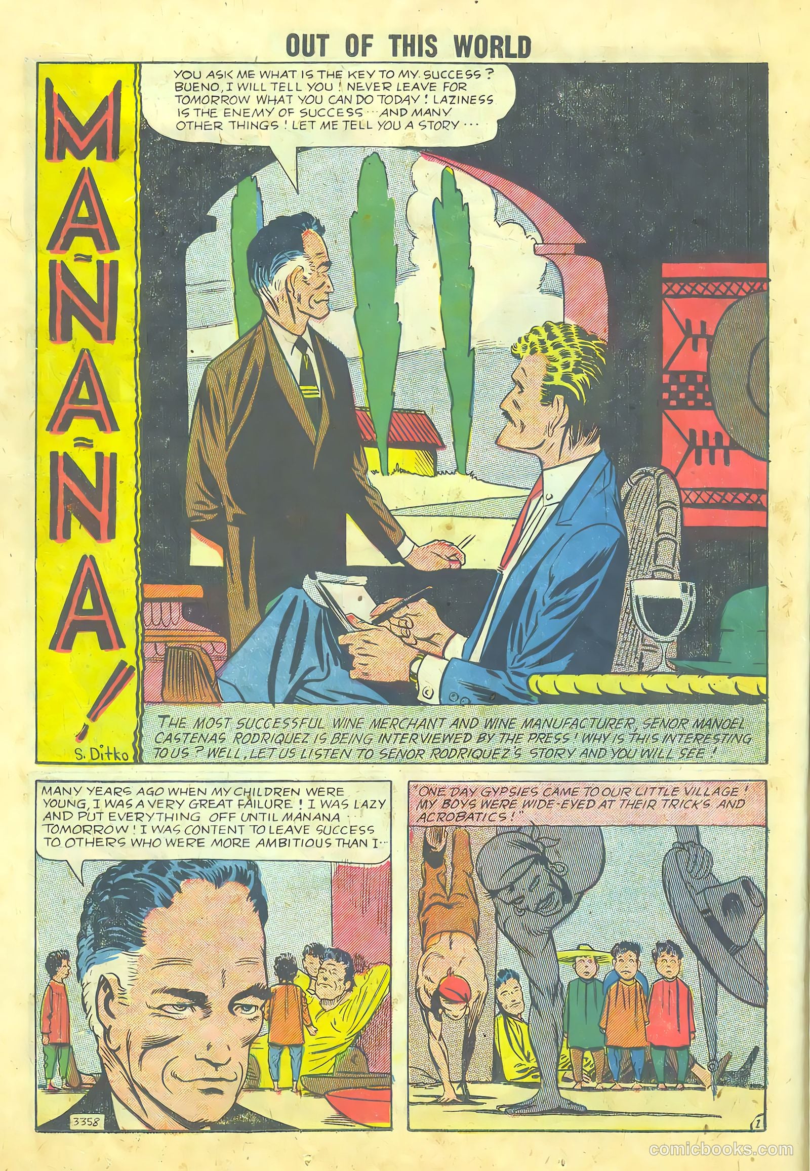 Out of This World #9 (1958) — page 14 of 36