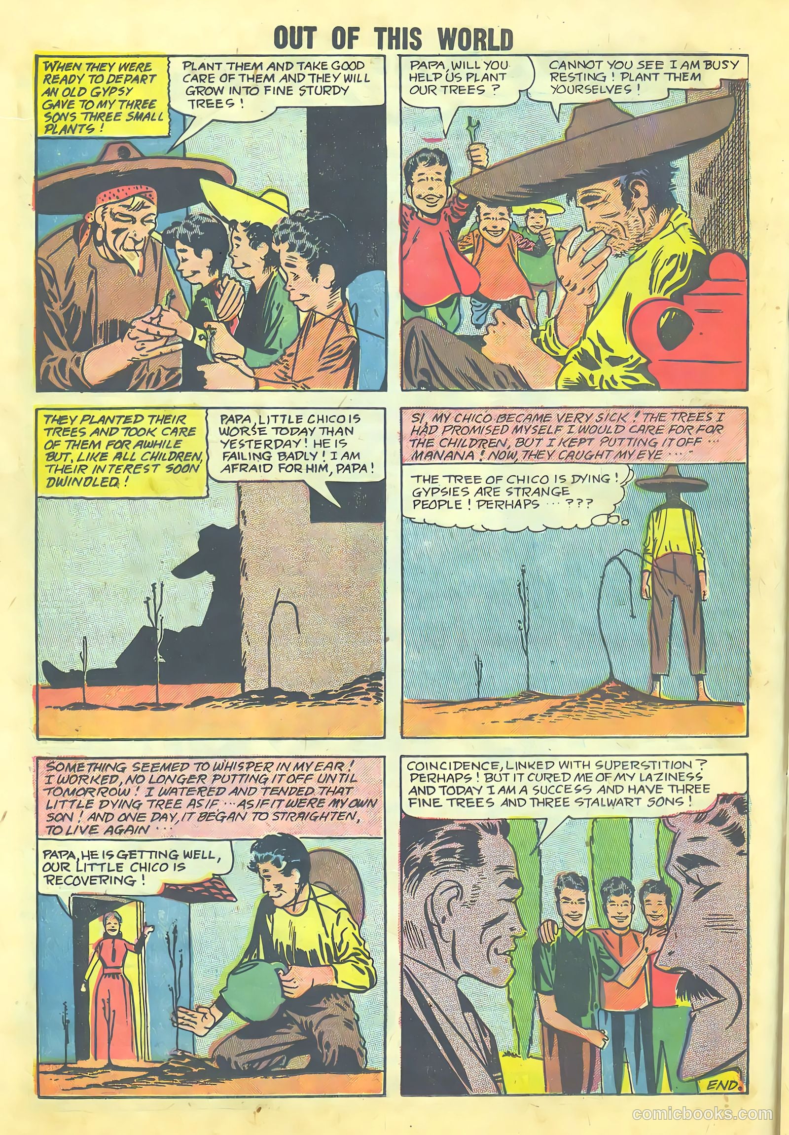 Out of This World #9 (1958) — page 16 of 36