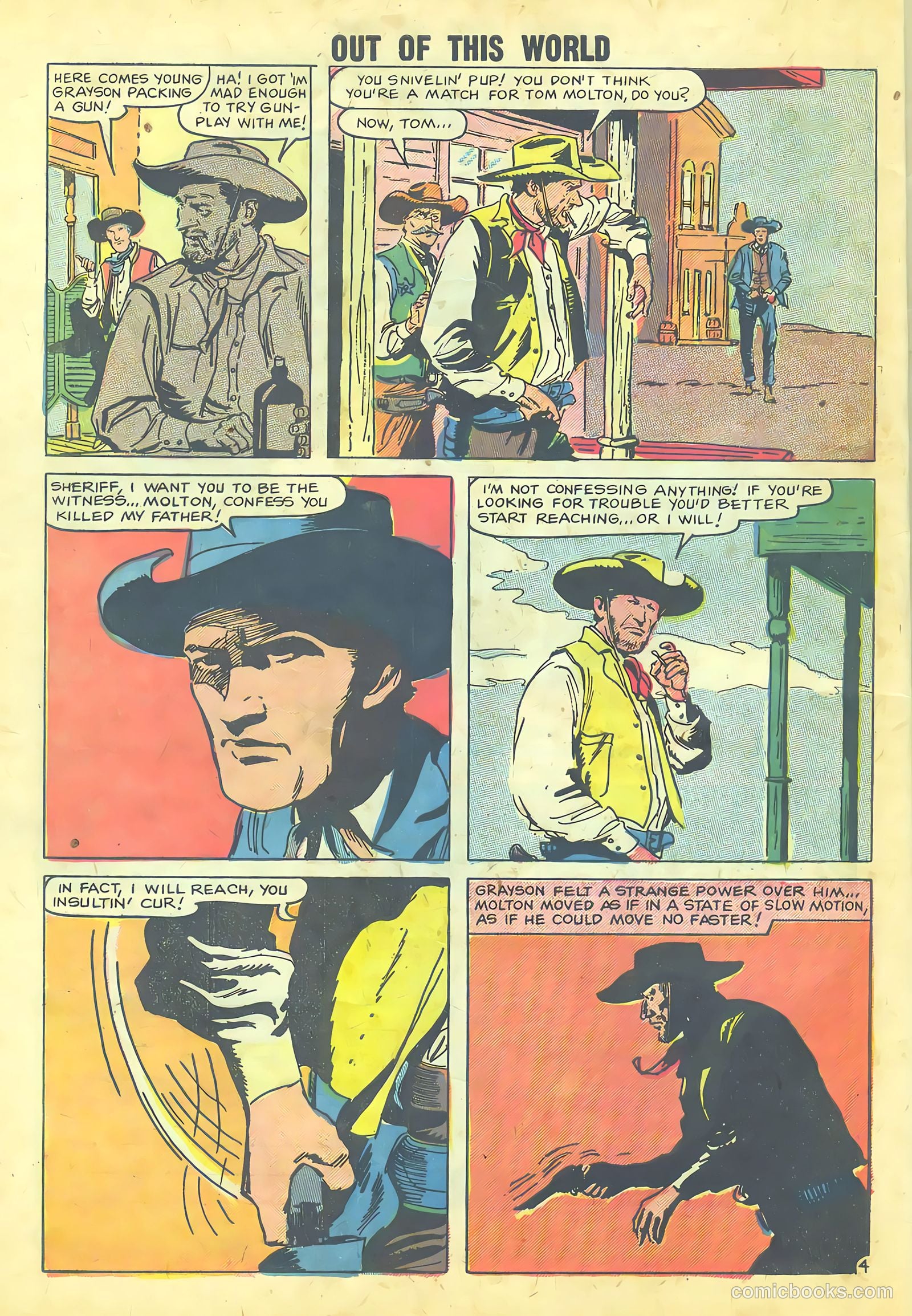 Out of This World #9 (1958) — page 32 of 36