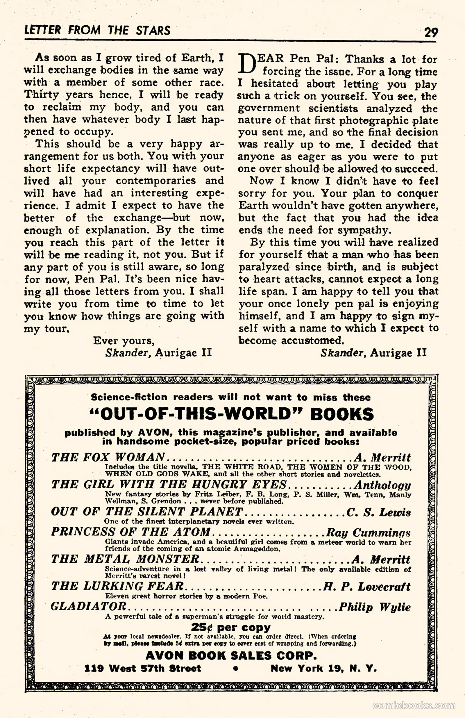Out of This World Adventures #1 (1950) — page 28 of 128