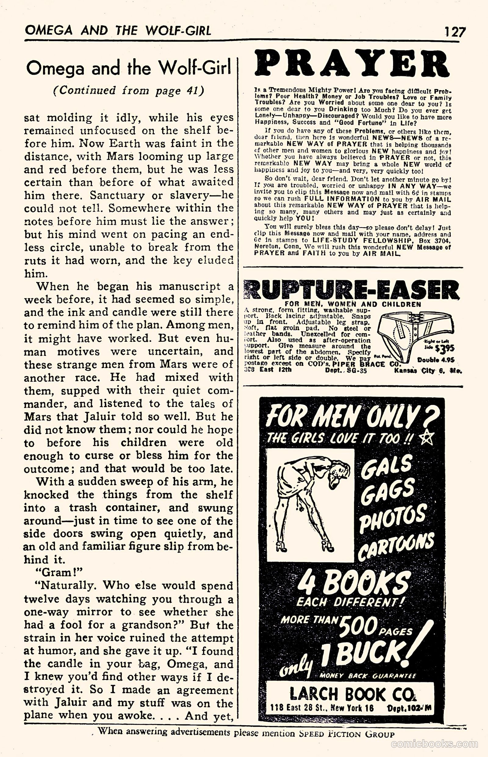 Out of This World Adventures #1 (1950) — page 123 of 128