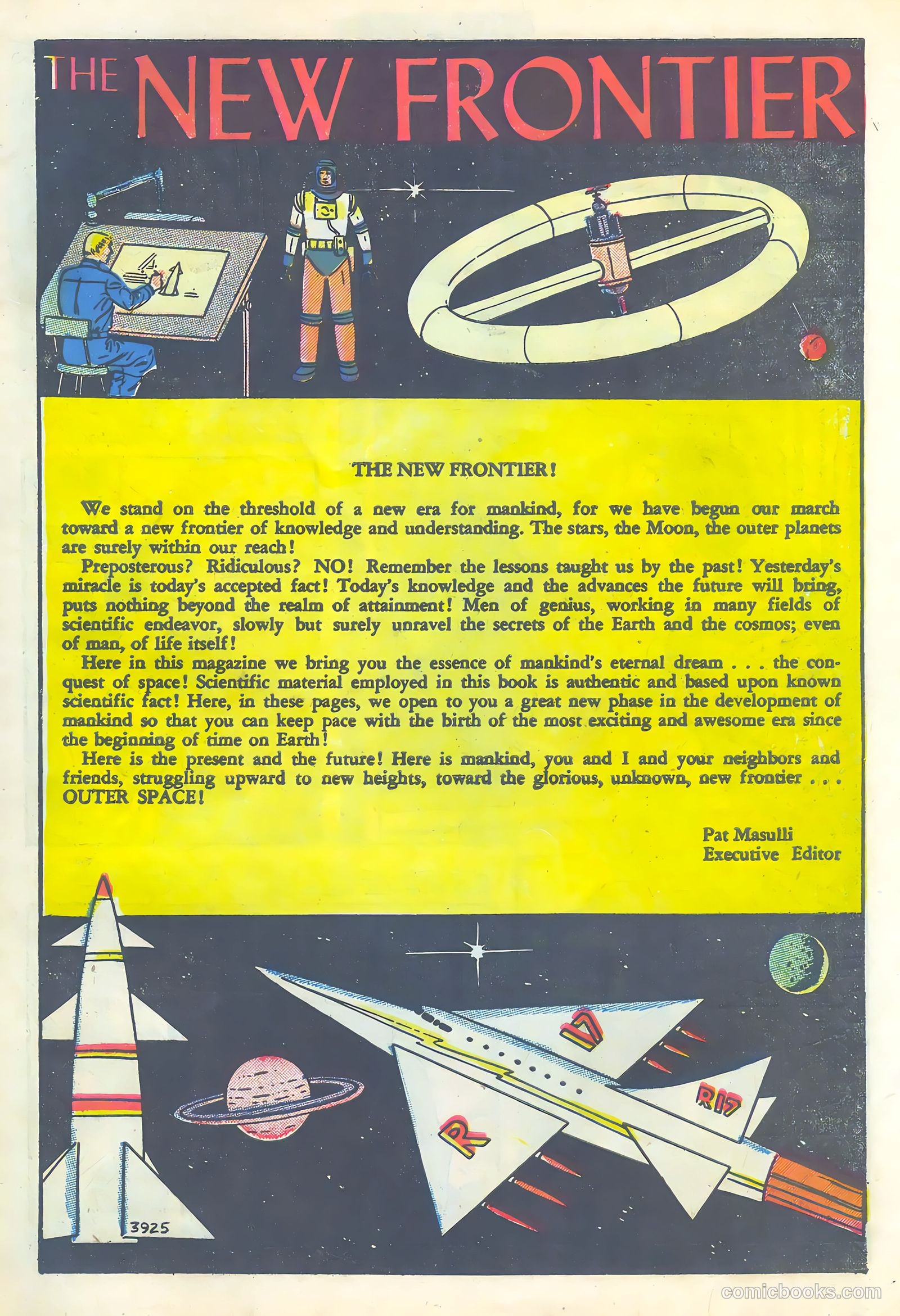 Outer Space #17 (1958) — page 3 of 36