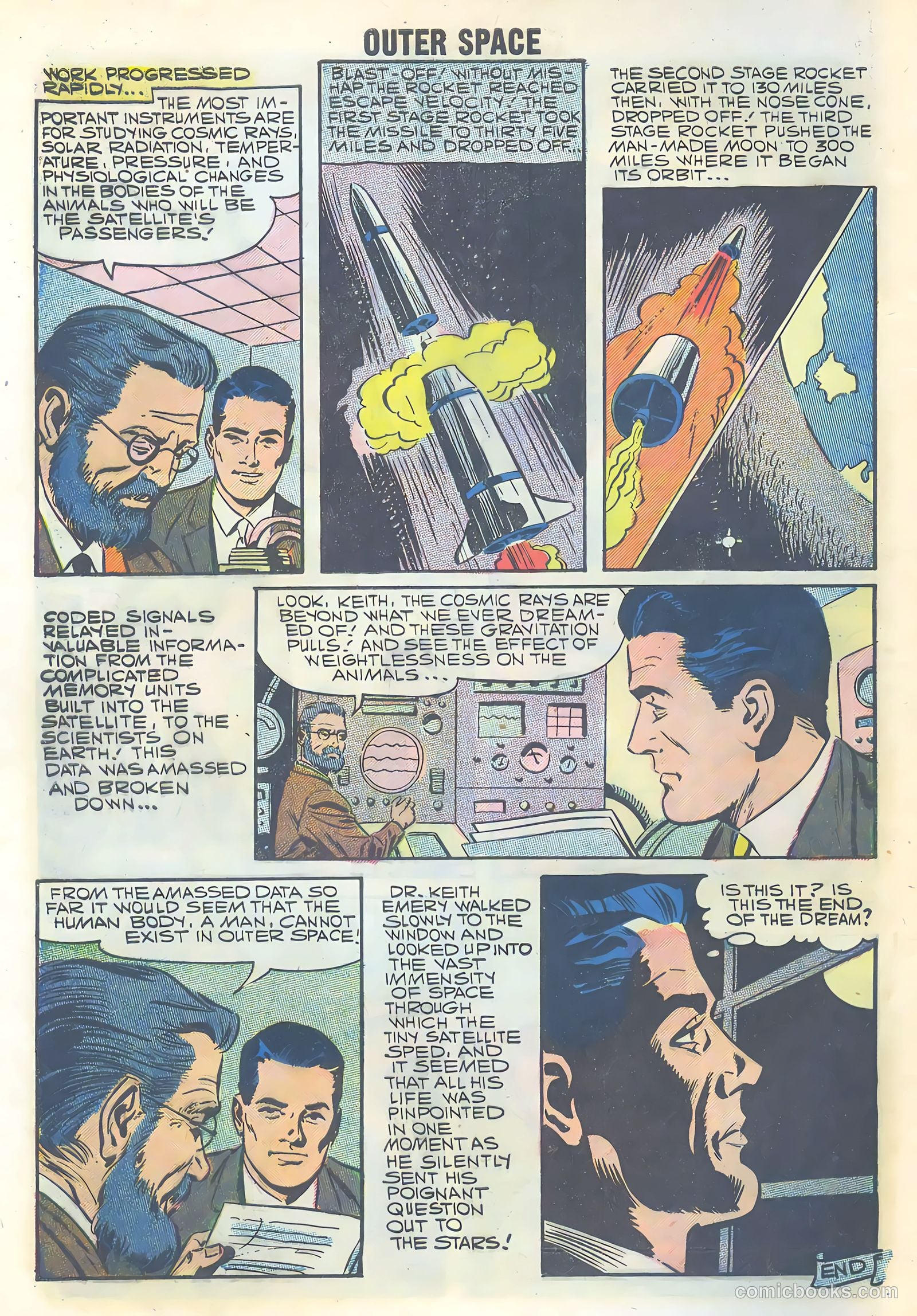 Outer Space #17 (1958) — page 8 of 36