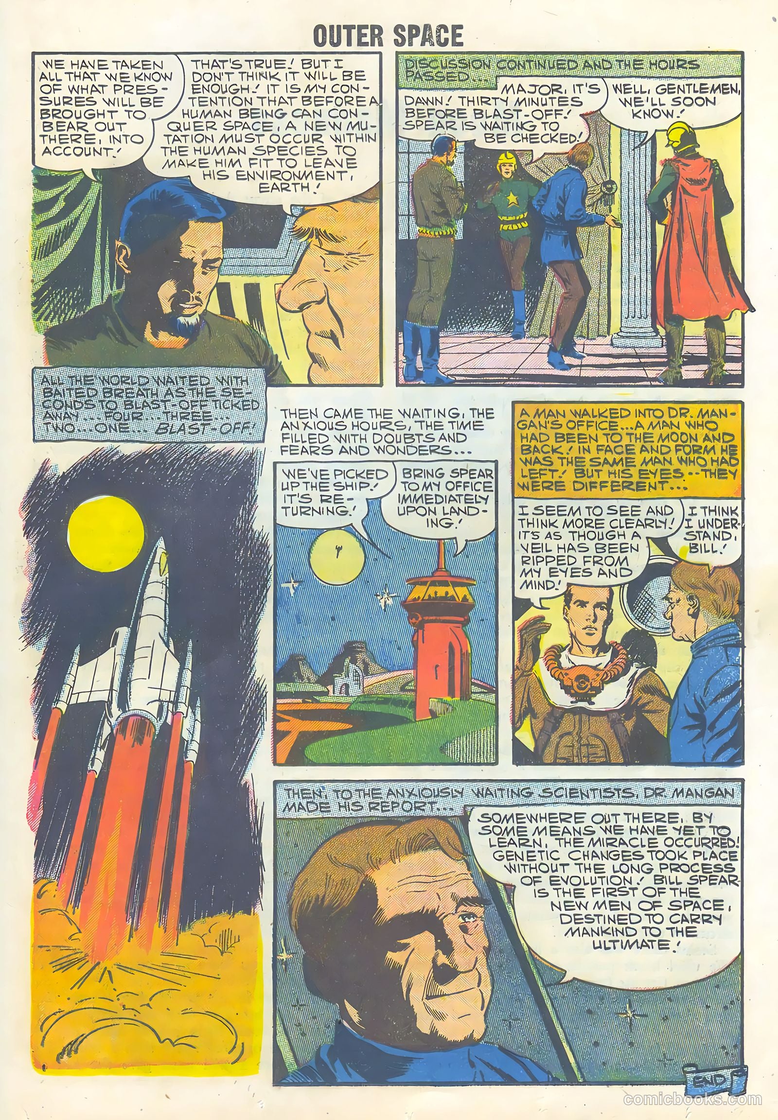 Outer Space #17 (1958) — page 25 of 36