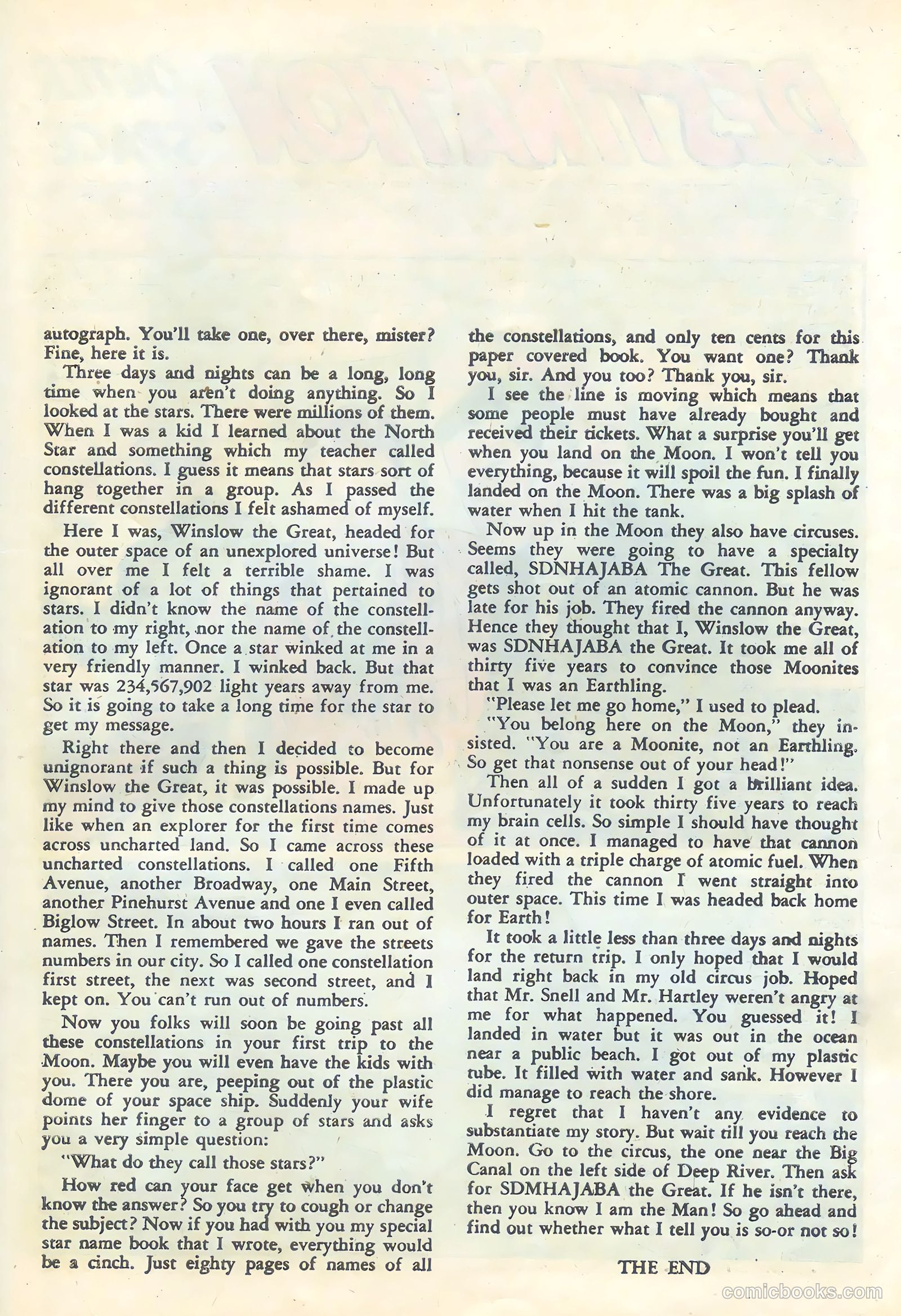 Outer Space #17 (1958) — page 27 of 36