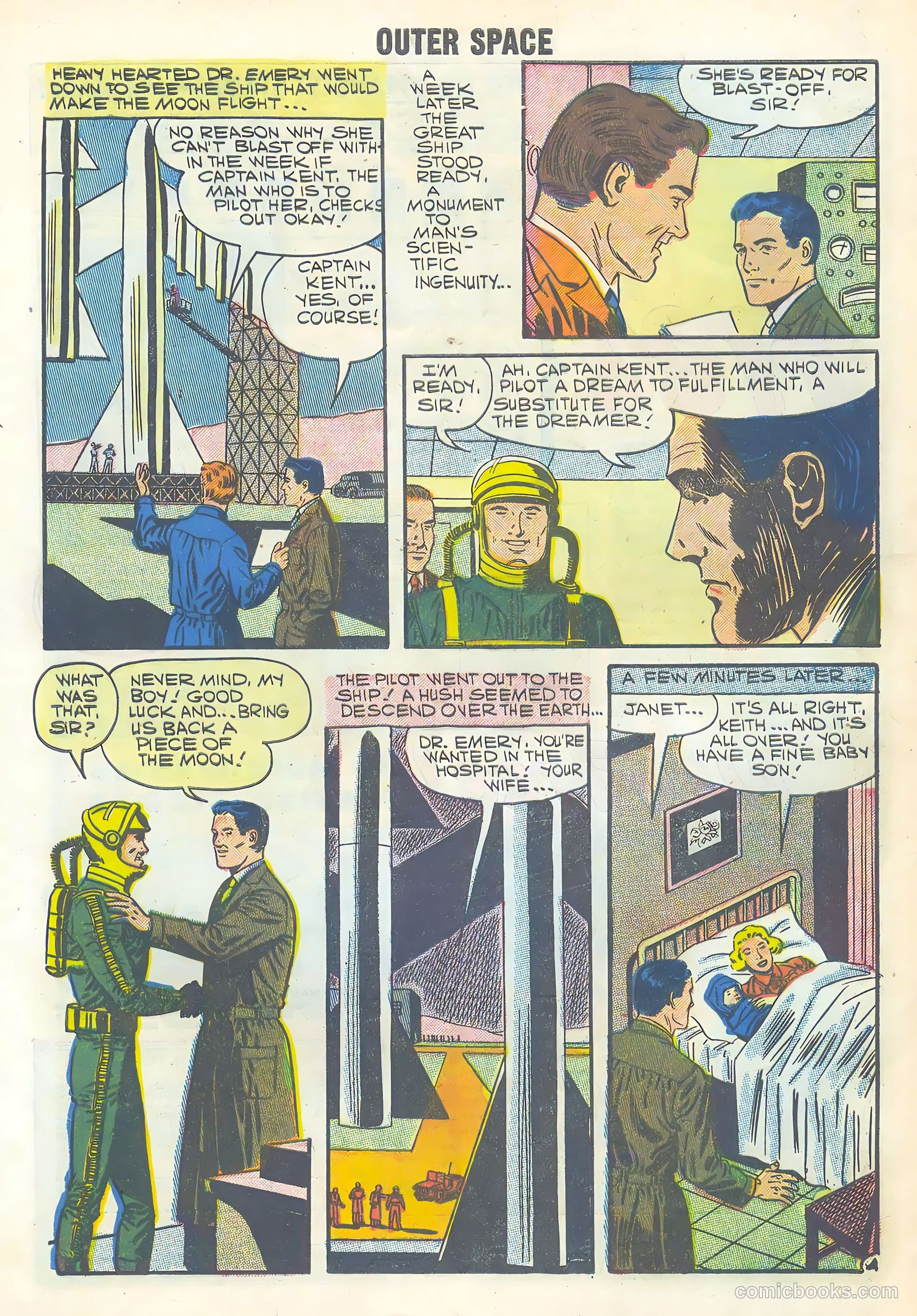 Outer Space #17 (1958) — page 32 of 36