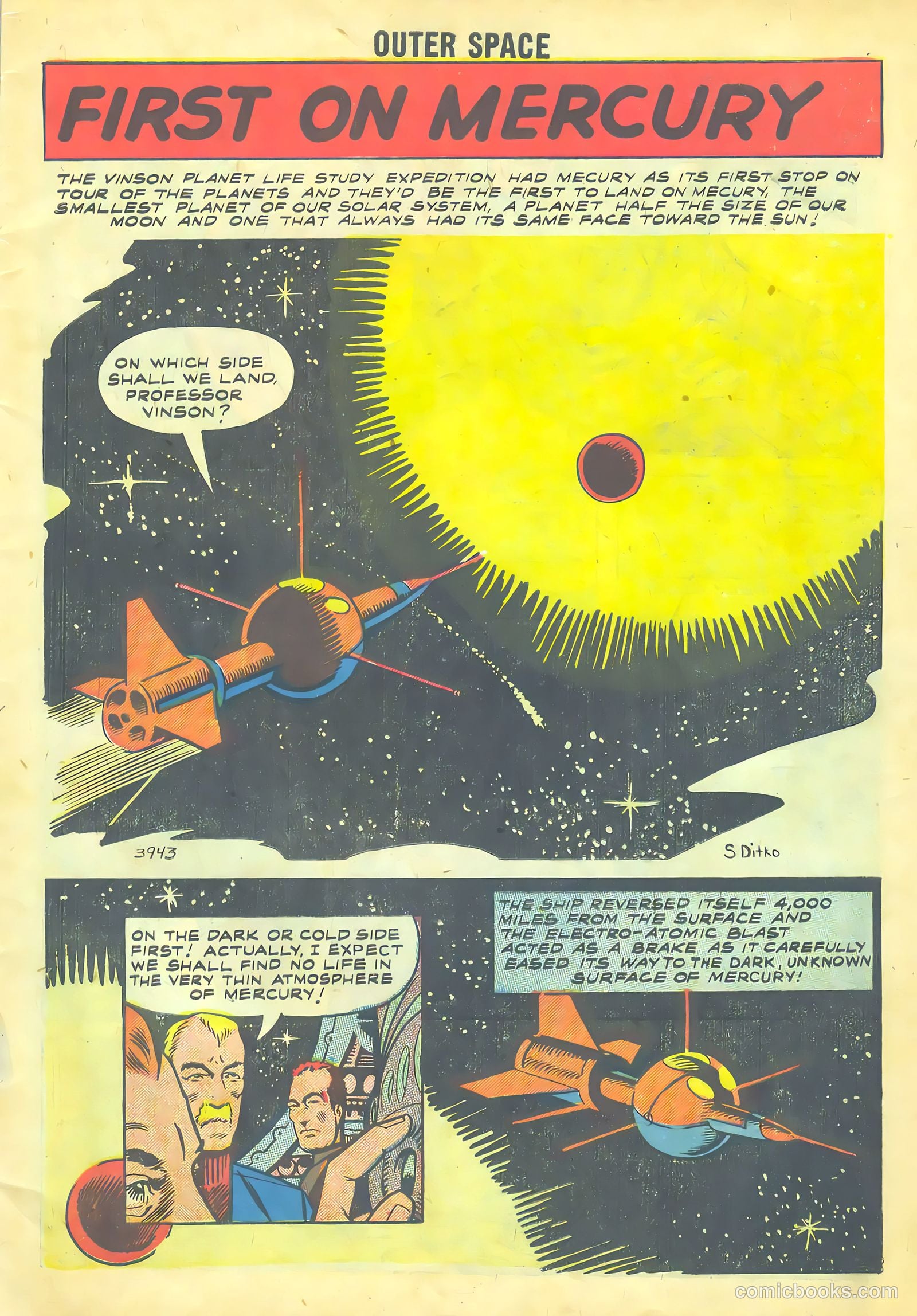 Outer Space #18 (1958) — page 3 of 36