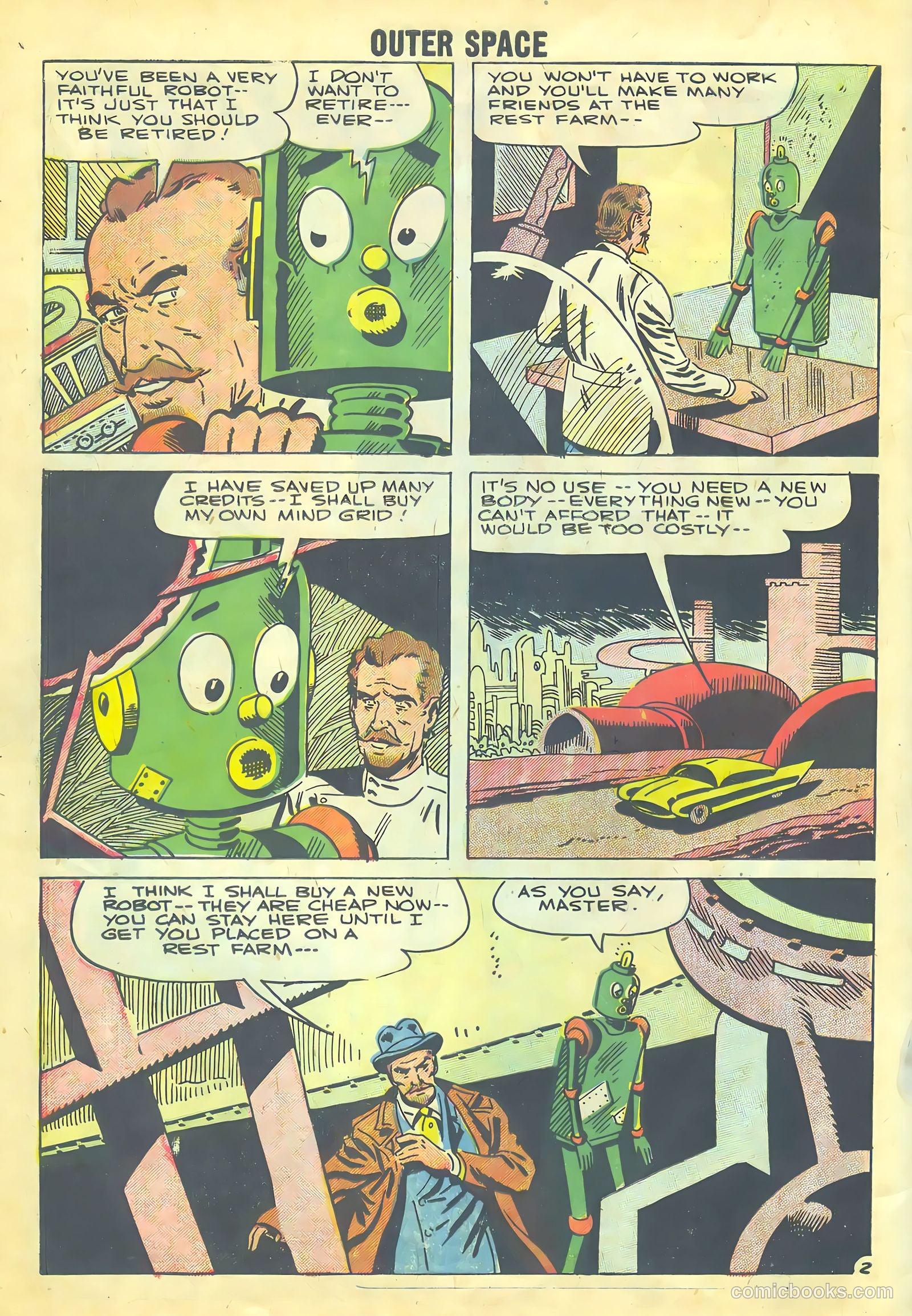 Outer Space #18 (1958) — page 10 of 36