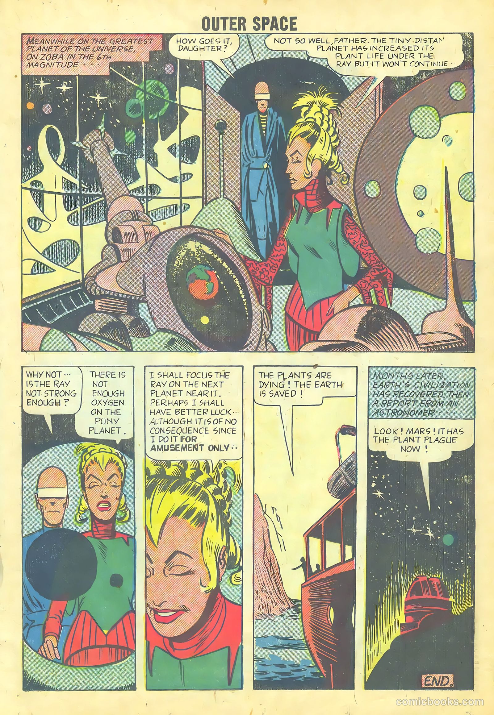 Outer Space #18 (1958) — page 19 of 36