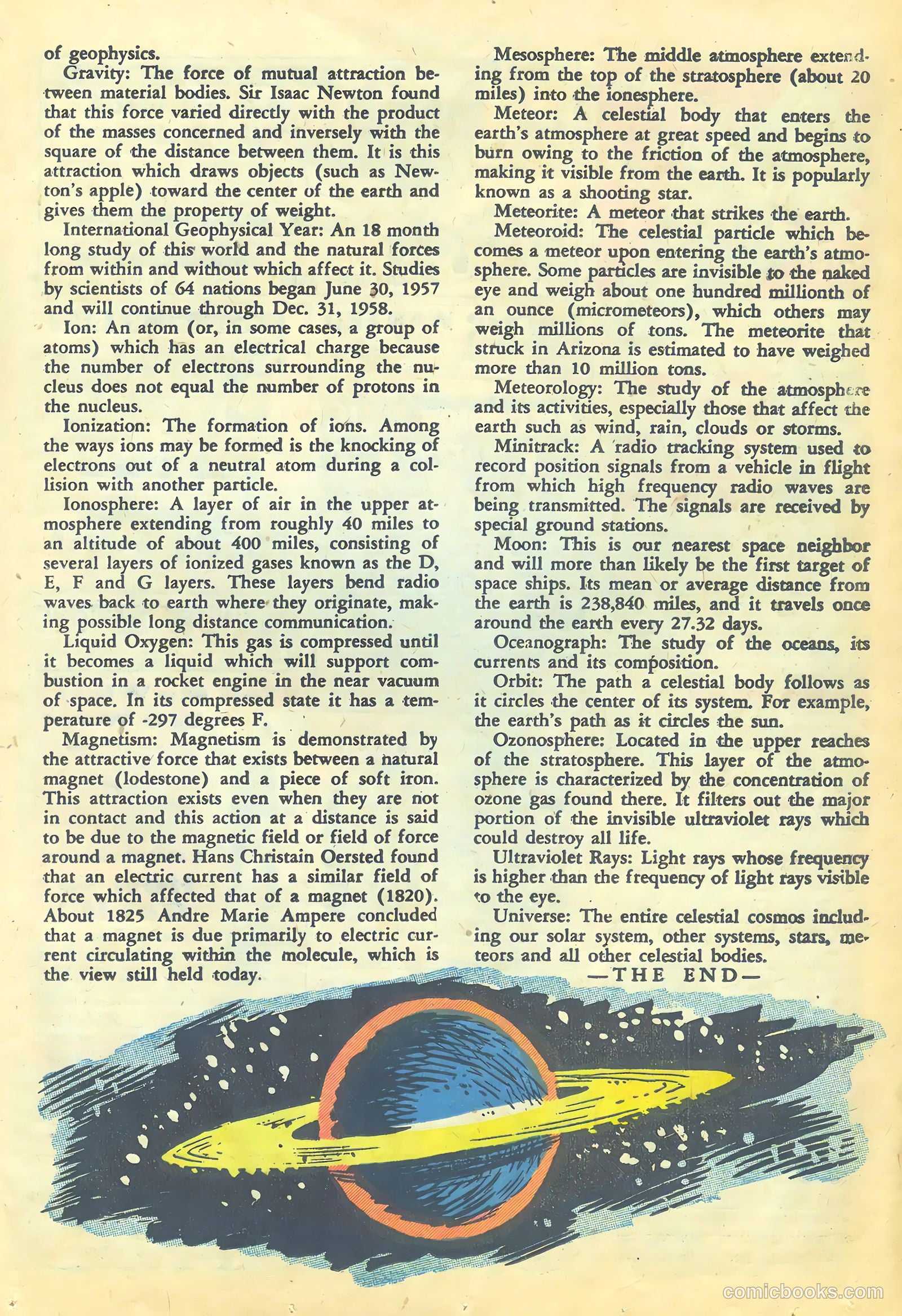 Outer Space #18 (1958) — page 21 of 36